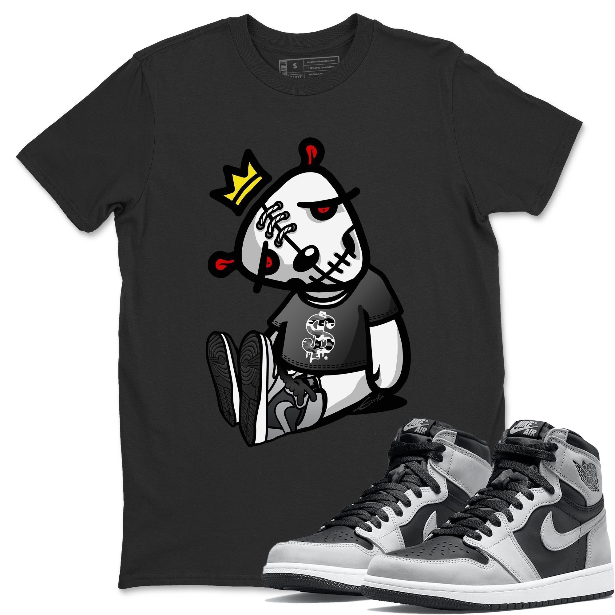 Dead Dolls Unisex Tops - Air Jordan 1 Shadow 2.0