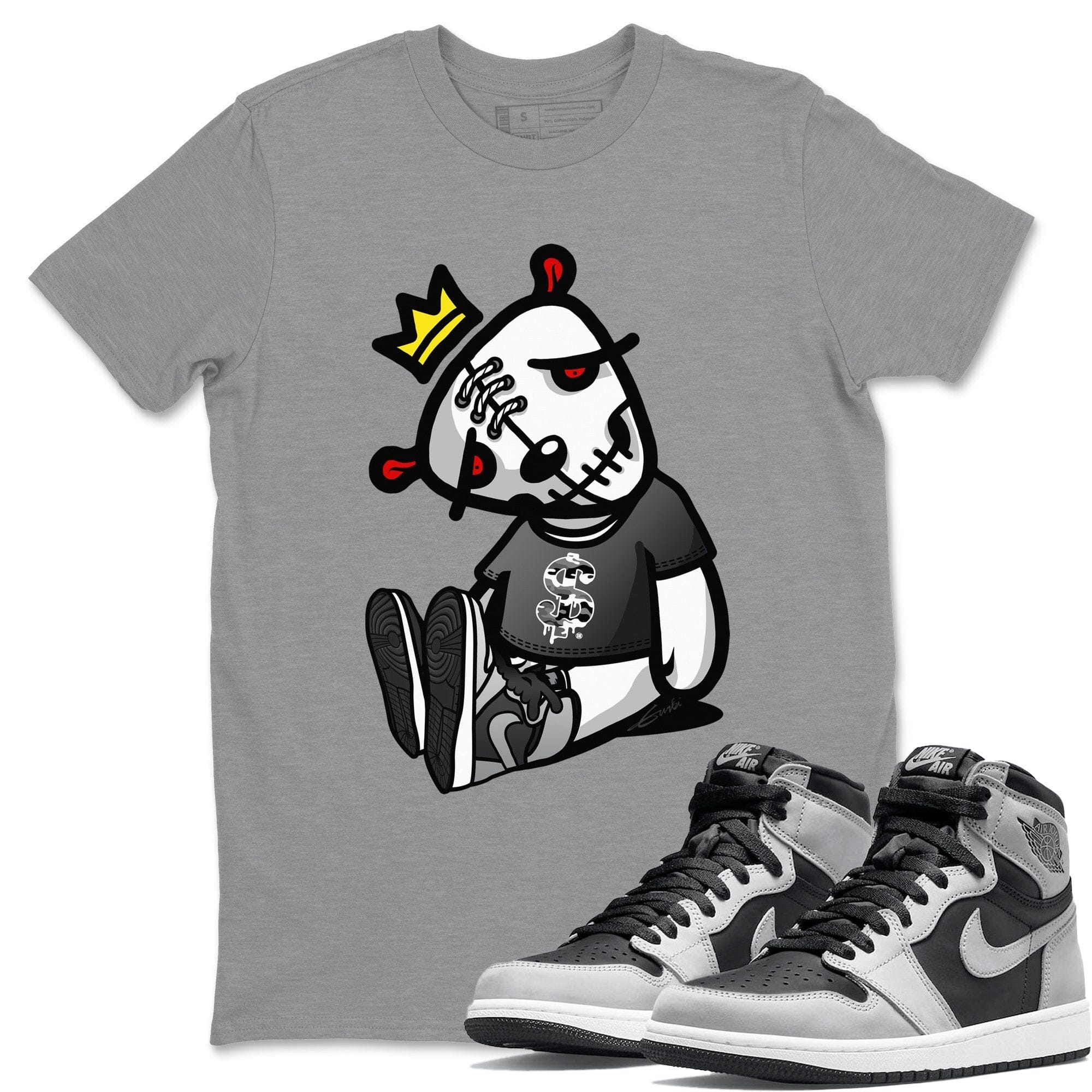 Dead Dolls Unisex Tops - Air Jordan 1 Shadow 2.0