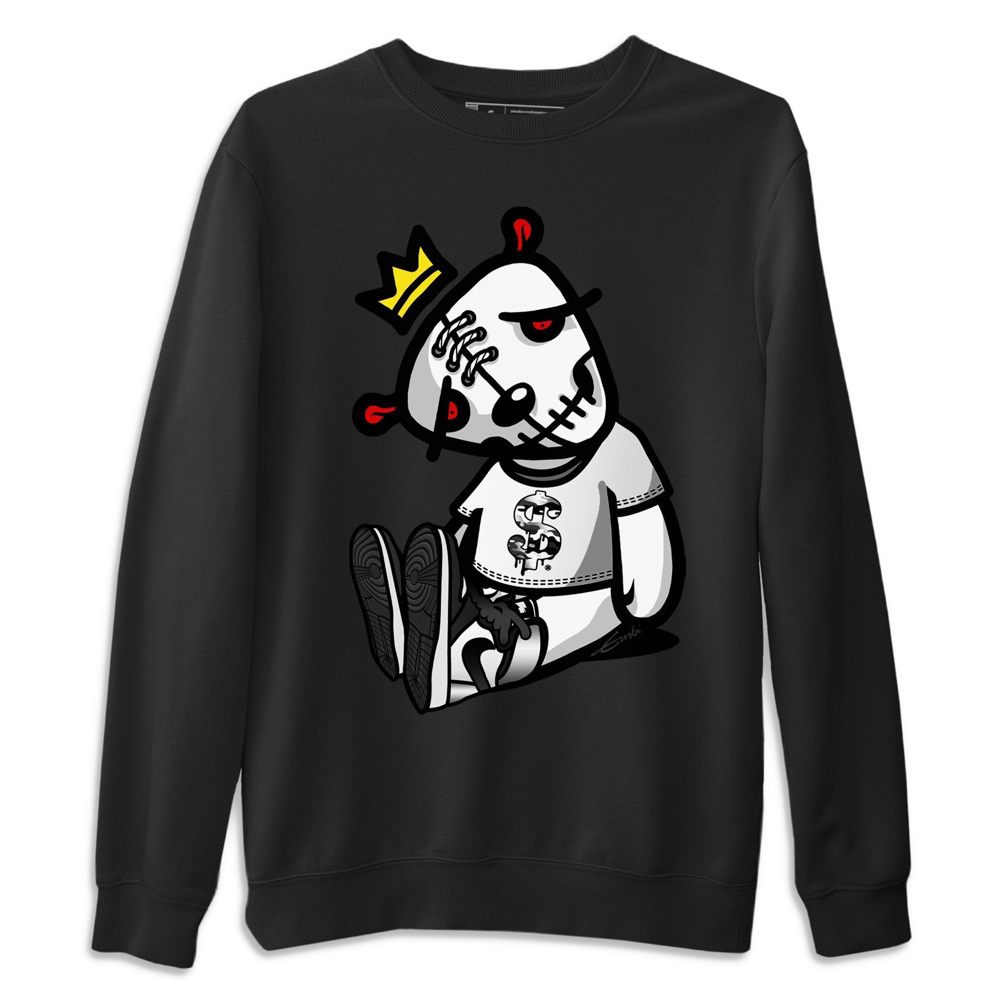 Dead Dolls Unisex Tops - Air Jordan 1 Silver Toe
