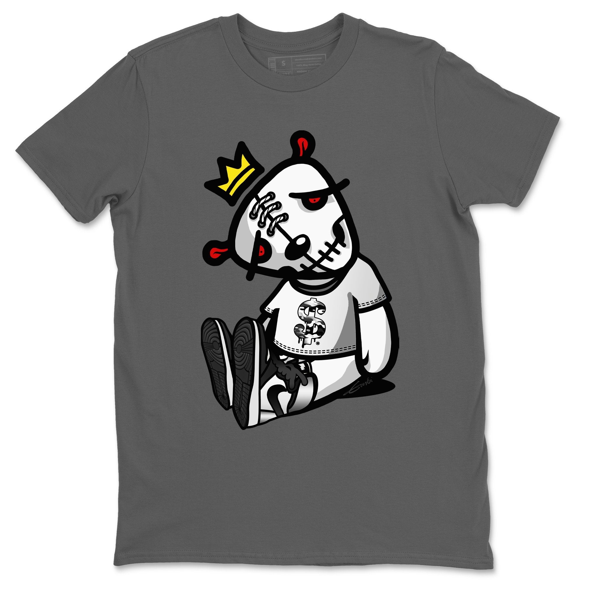 Dead Dolls Unisex Tops - Air Jordan 1 Silver Toe