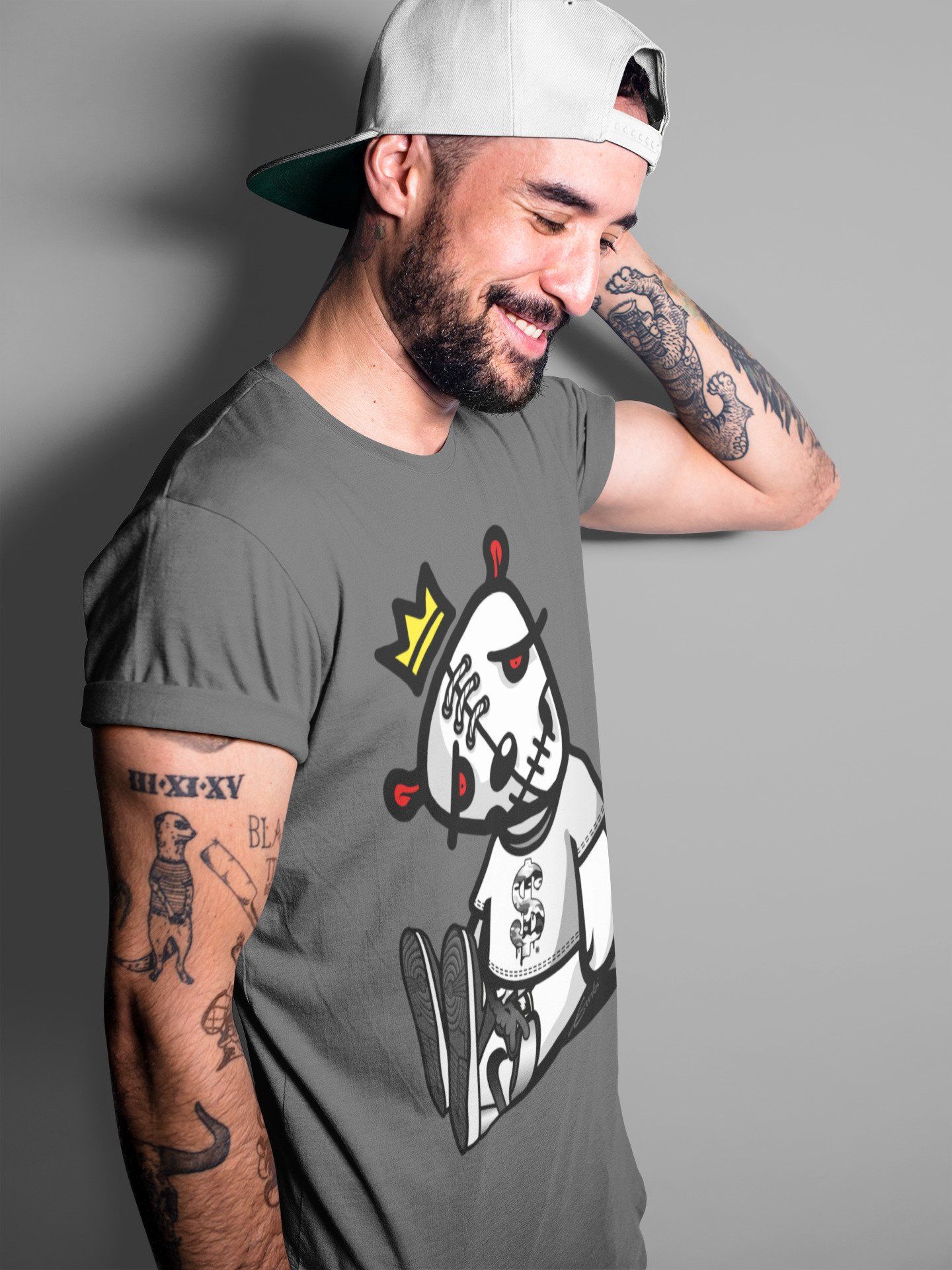 Dead Dolls Unisex Tops - Air Jordan 1 Silver Toe