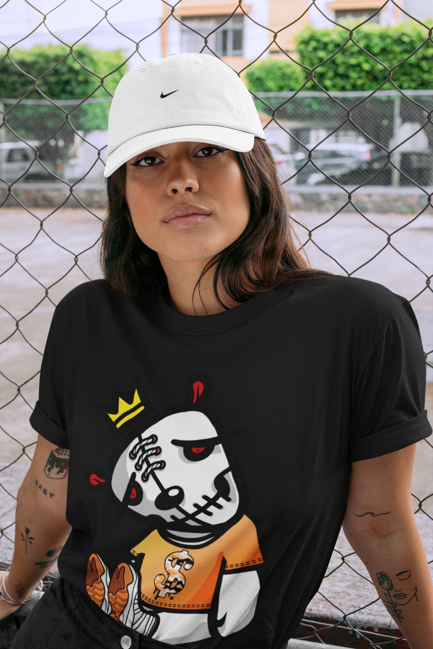 Dead Dolls Unisex Tops - Air Jordan 11 Citrus