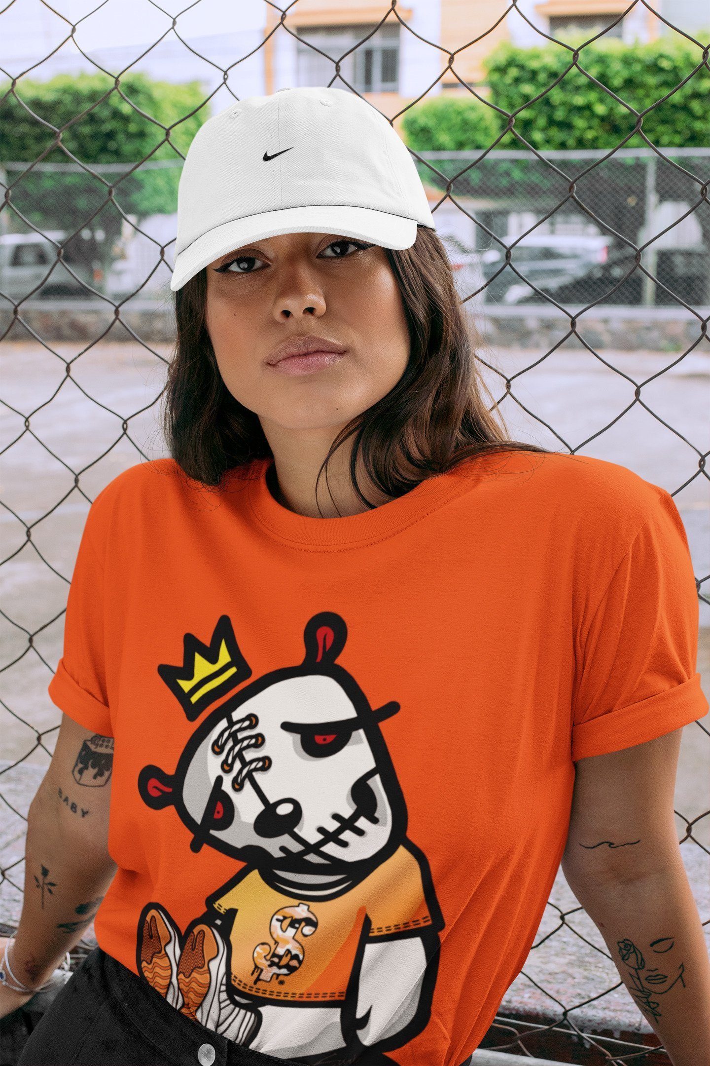 Dead Dolls Unisex Tops - Air Jordan 11 Citrus