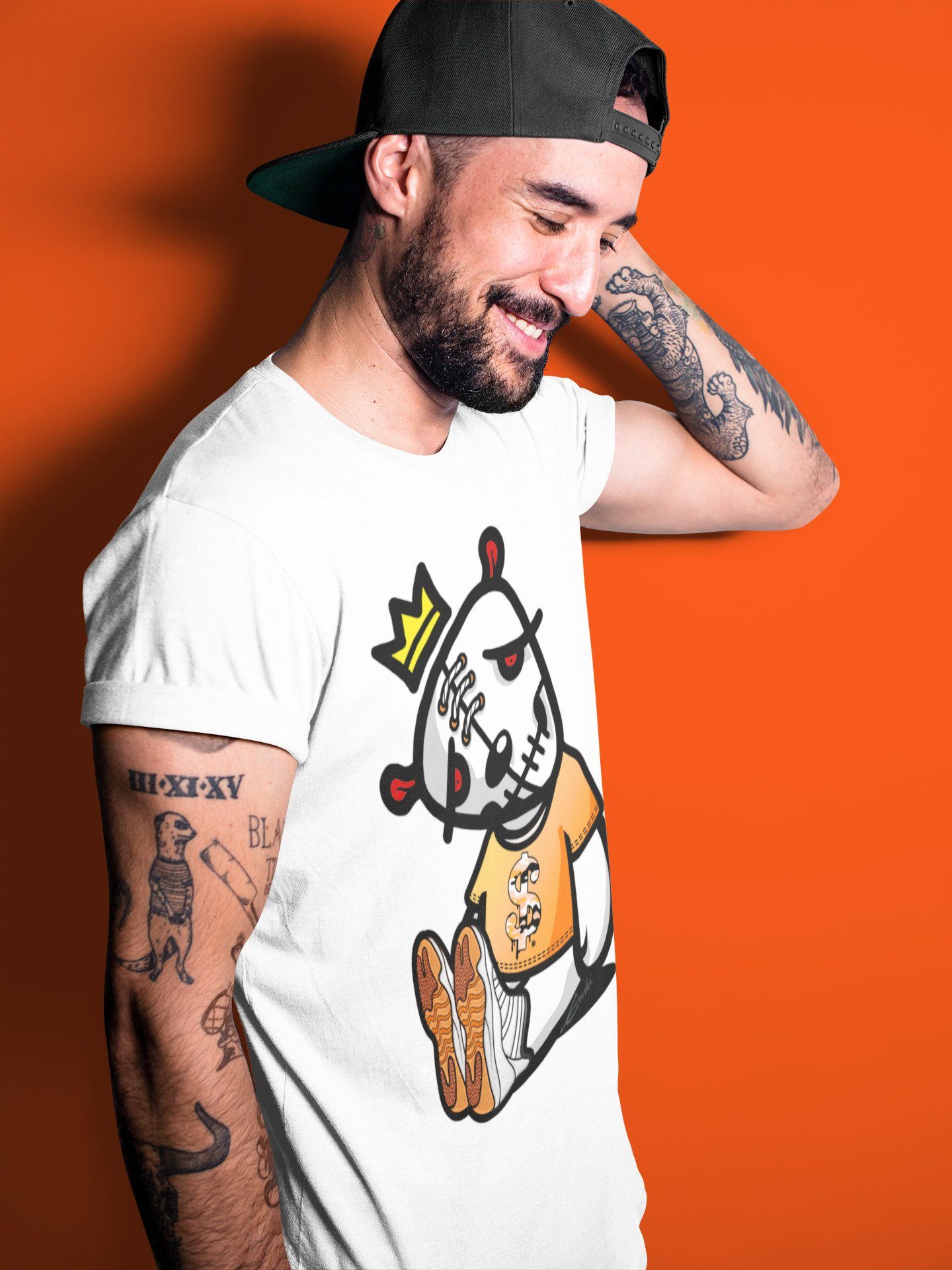 Dead Dolls Unisex Tops - Air Jordan 11 Citrus