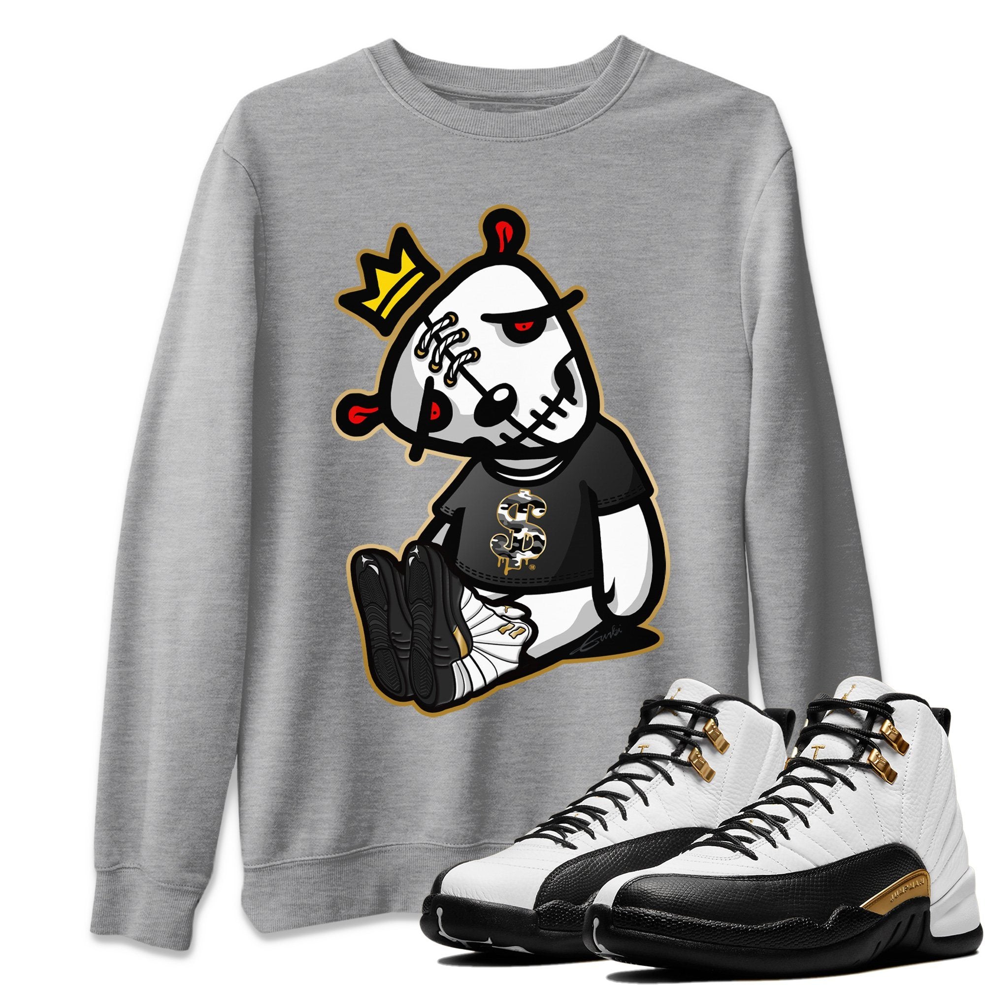 Dead Dolls Unisex Tops - Air Jordan 12 Royalty