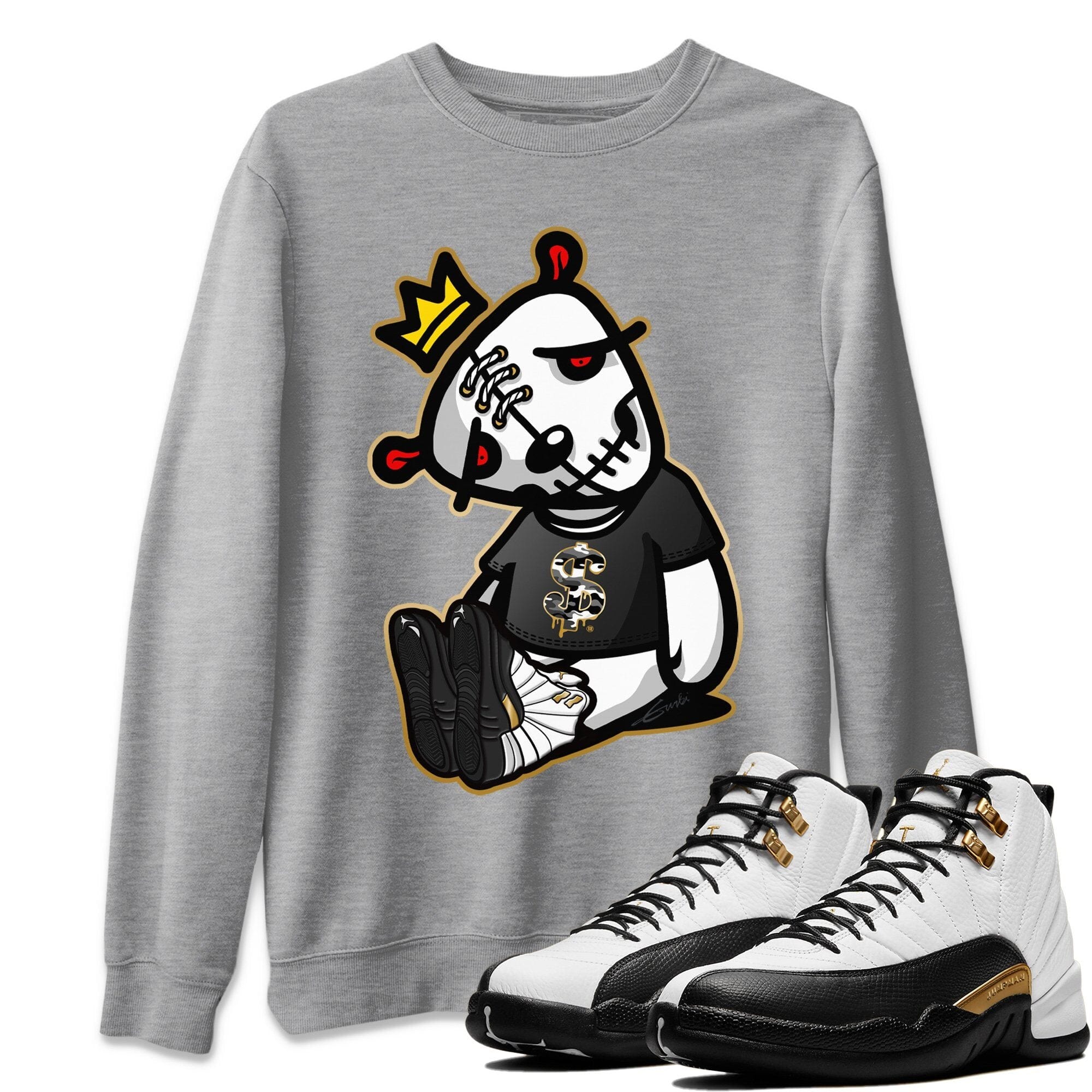 Dead Dolls Unisex Tops - Air Jordan 12 Royalty