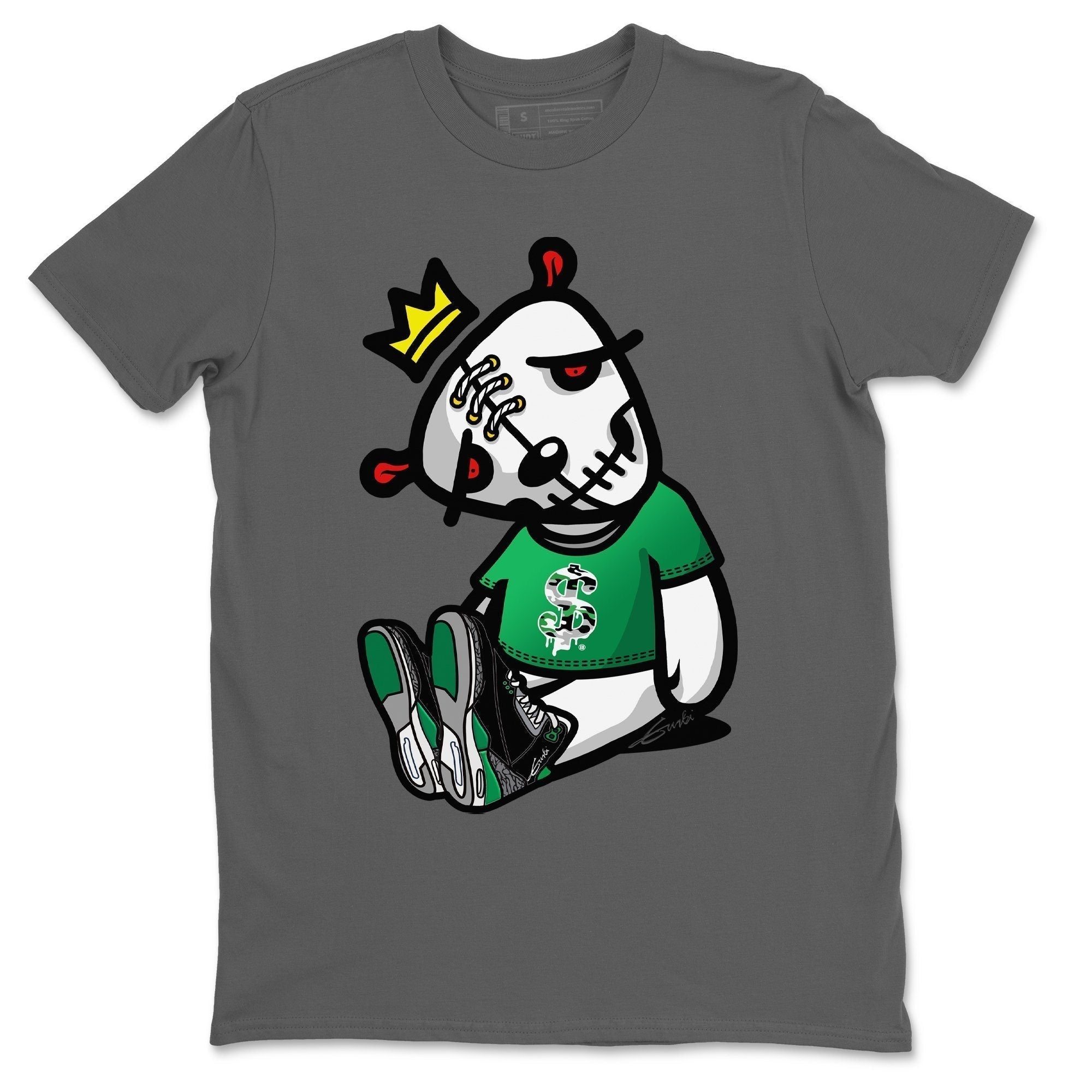 Dead Dolls Unisex Tops - Air Jordan 3 Pine Green