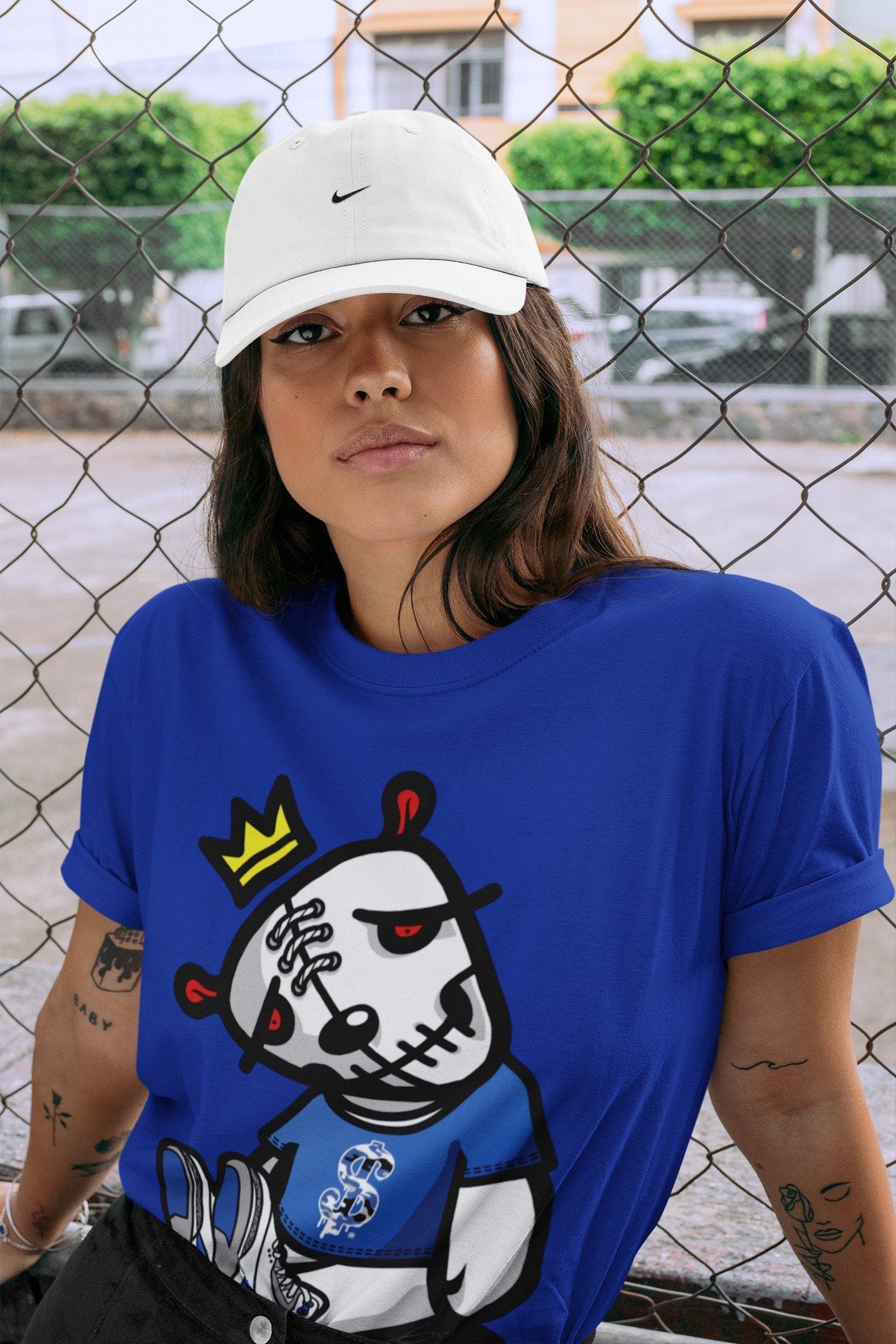 Dead Dolls Unisex Tops - Air Jordan 3 Racer Blue