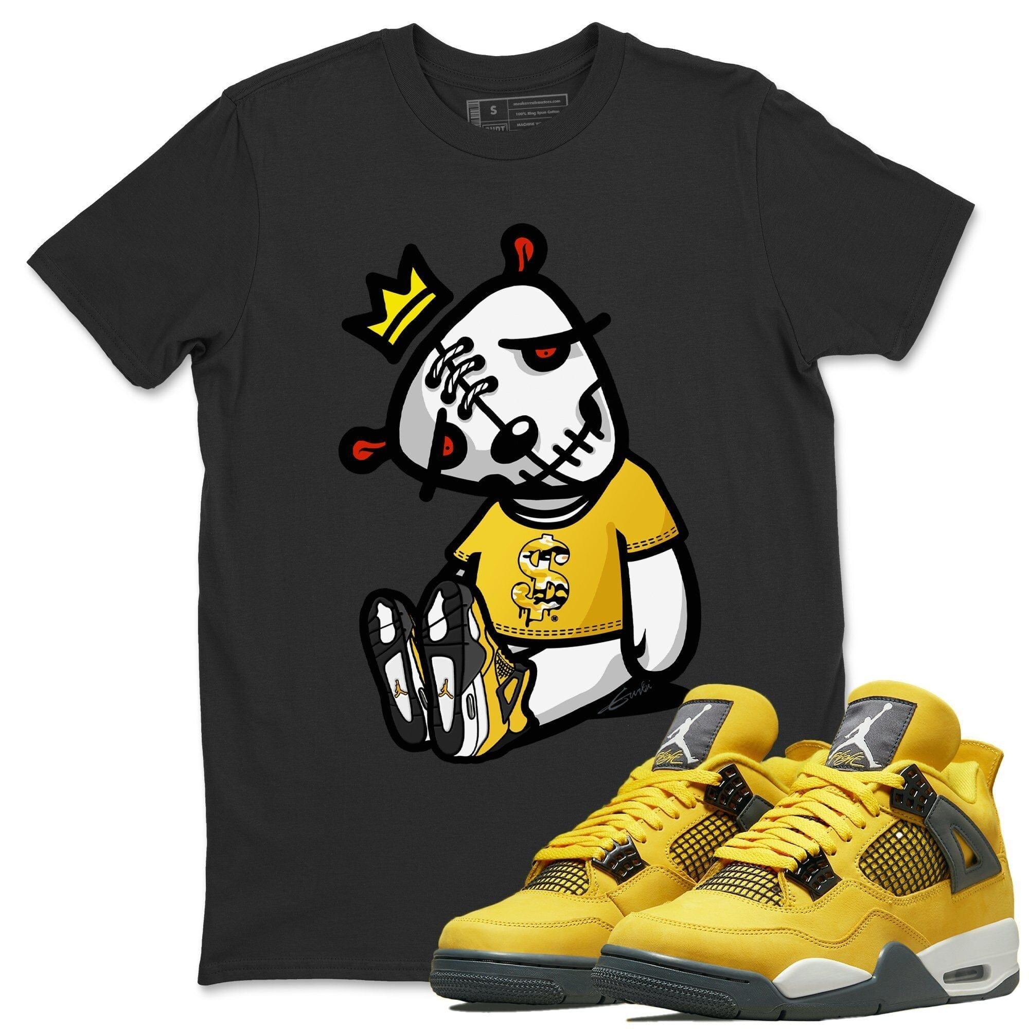 Dead Dolls Unisex Tops - Air Jordan 4 Lightning