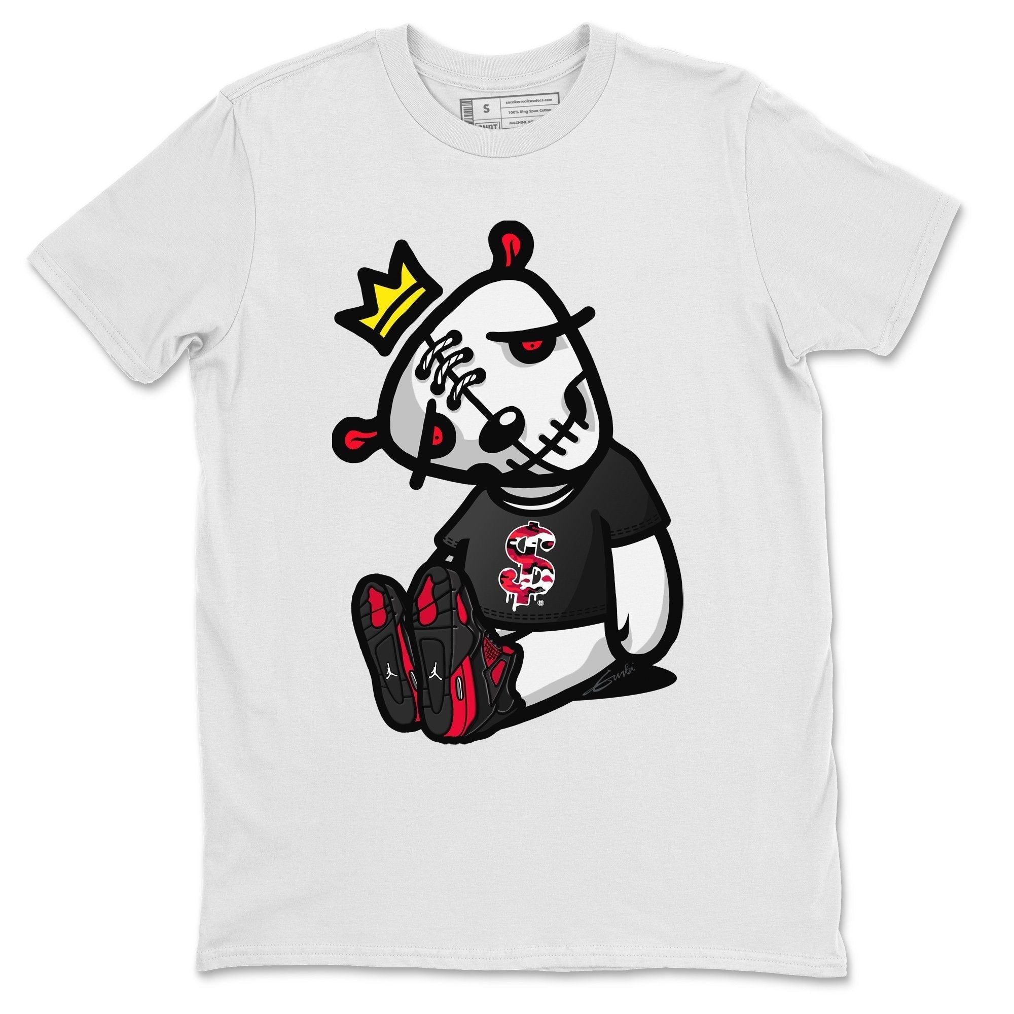 Dead Dolls Unisex Tops - Air Jordan 4 Red Thunder