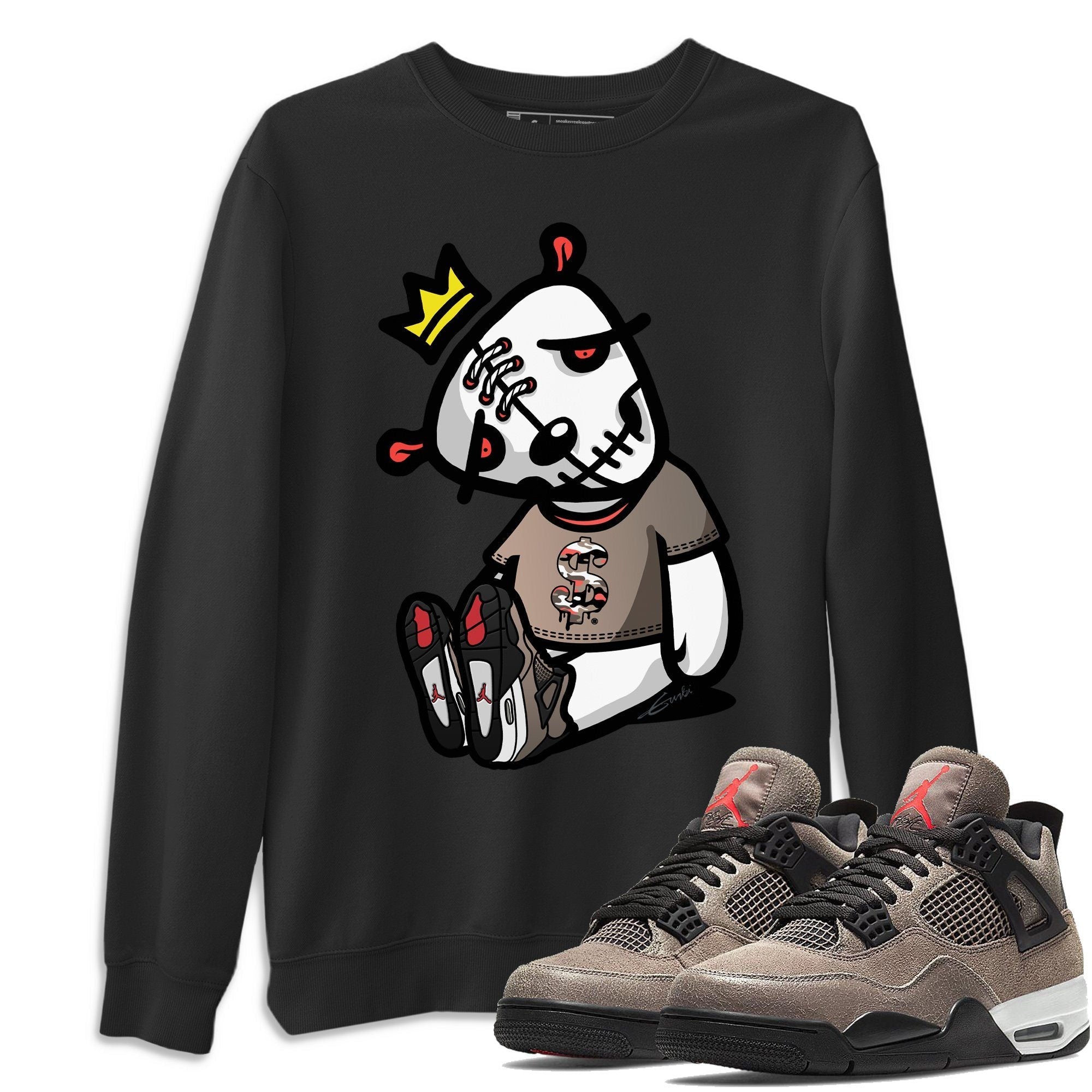 Dead Dolls Unisex Tops - Air Jordan 4 Taupe Haze