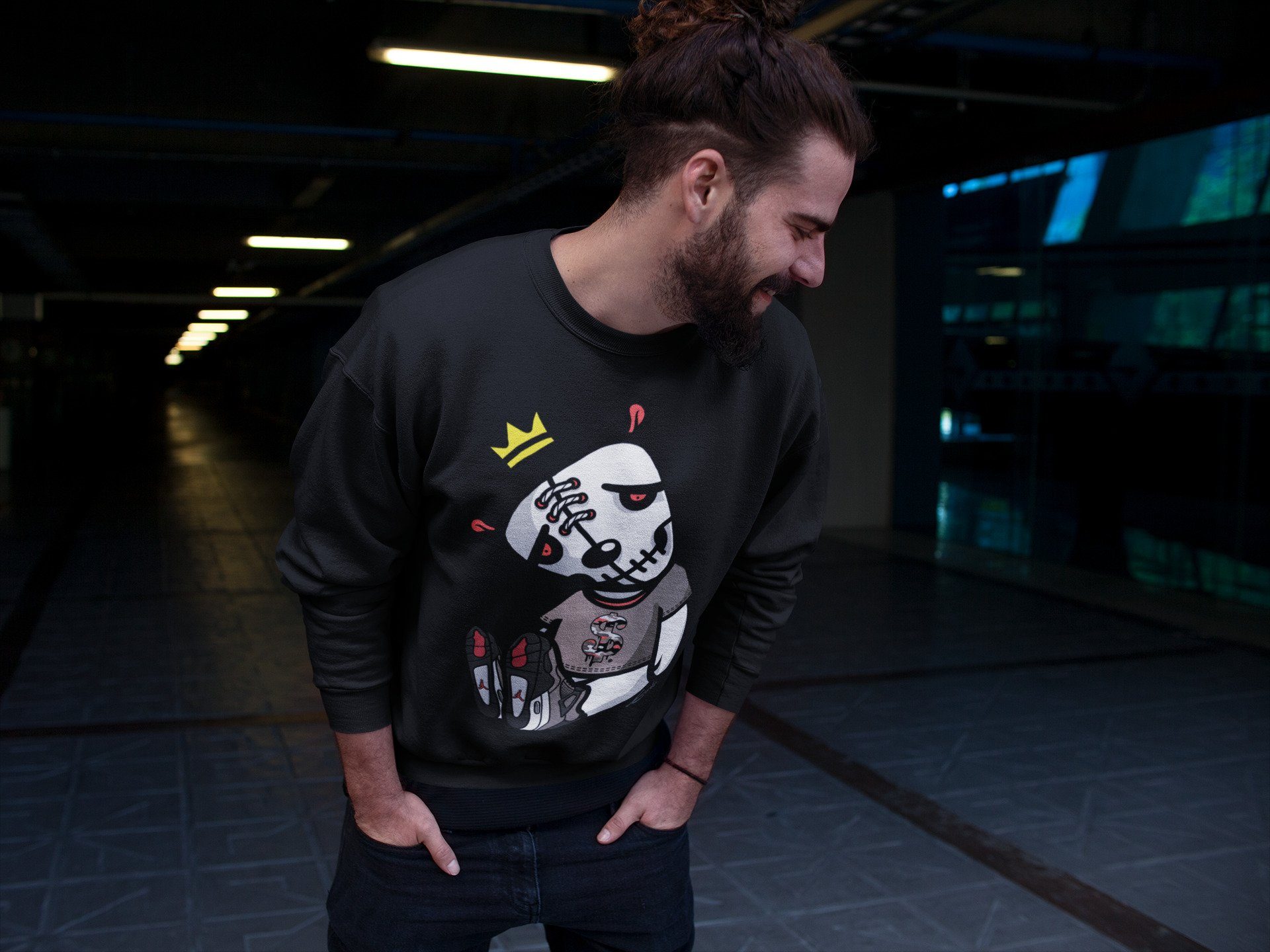 Dead Dolls Unisex Tops - Air Jordan 4 Taupe Haze