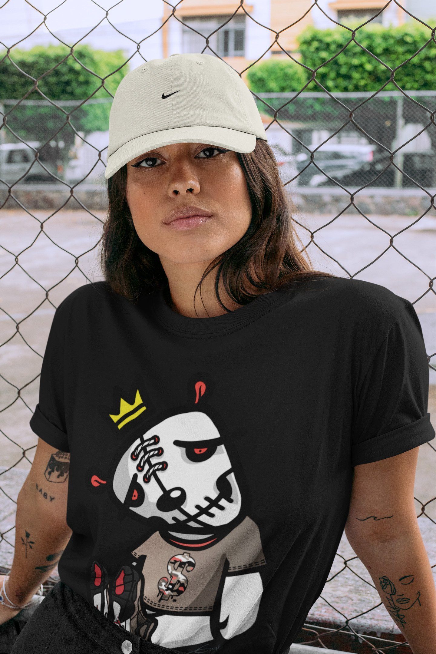 Dead Dolls Unisex Tops - Air Jordan 4 Taupe Haze