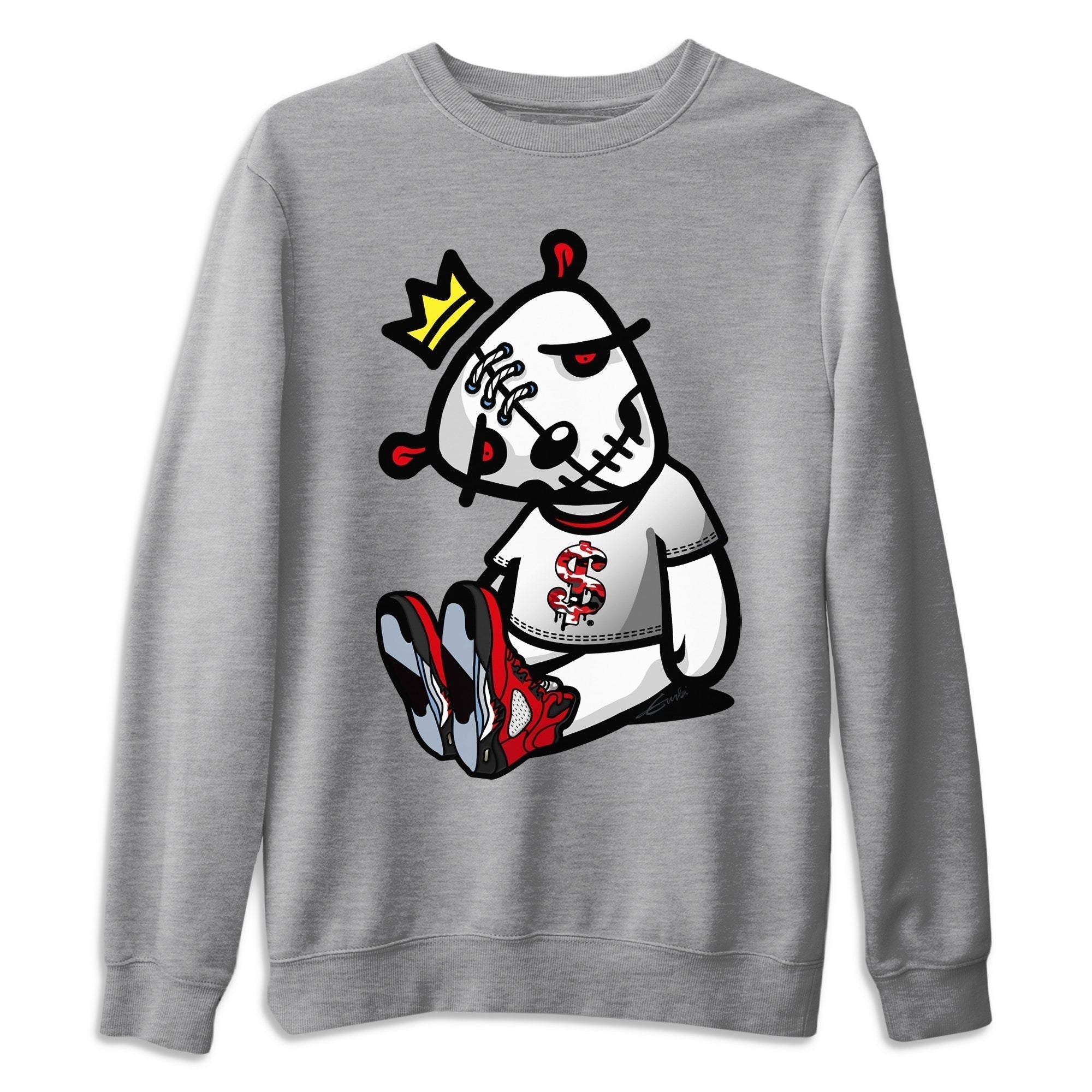 Dead Dolls Unisex Tops - Air Jordan 5 Raging Bull