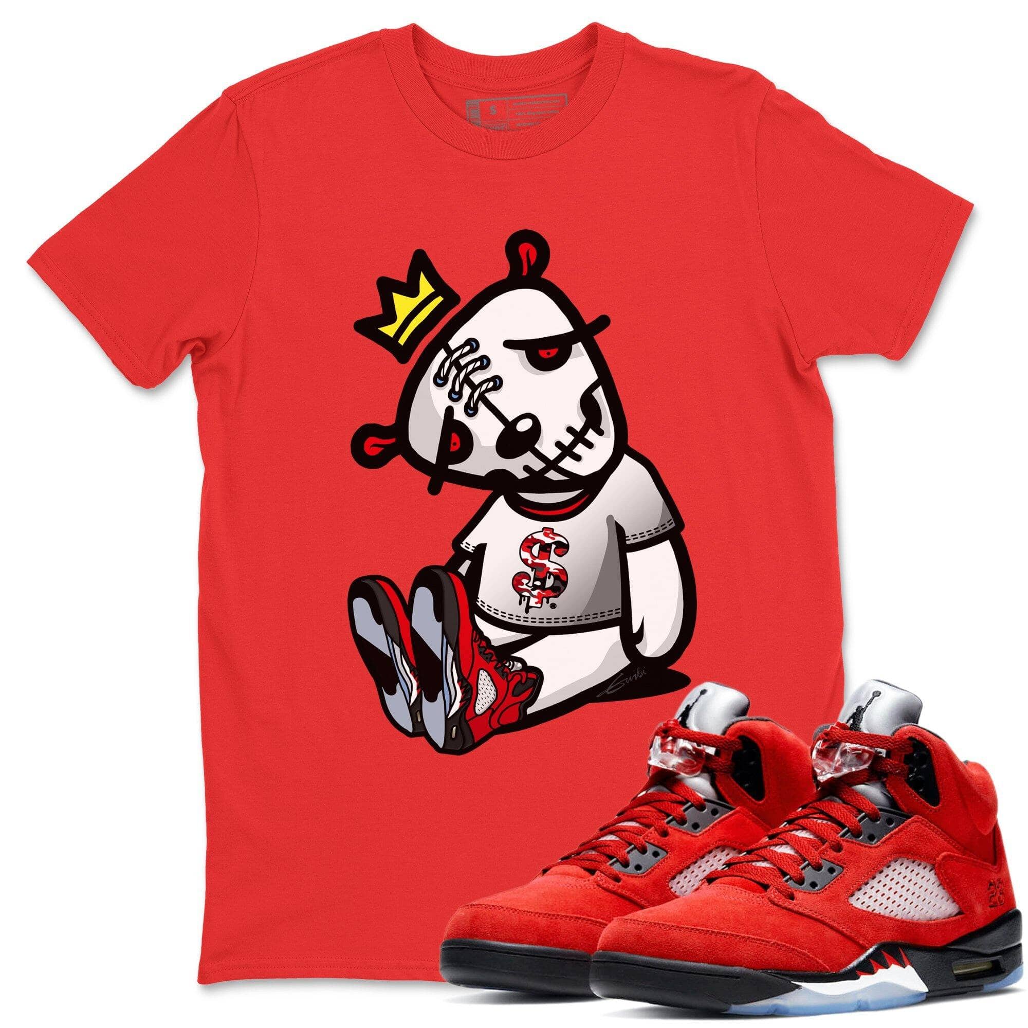 Dead Dolls Unisex Tops - Air Jordan 5 Raging Bull