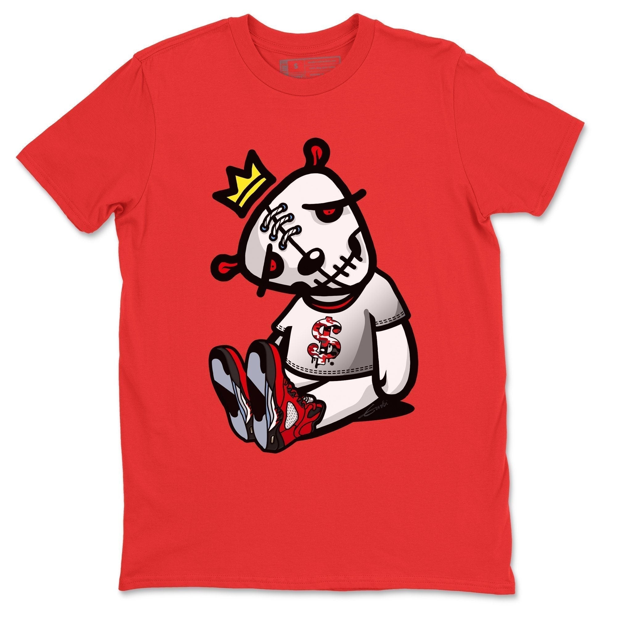 Dead Dolls Unisex Tops - Air Jordan 5 Raging Bull