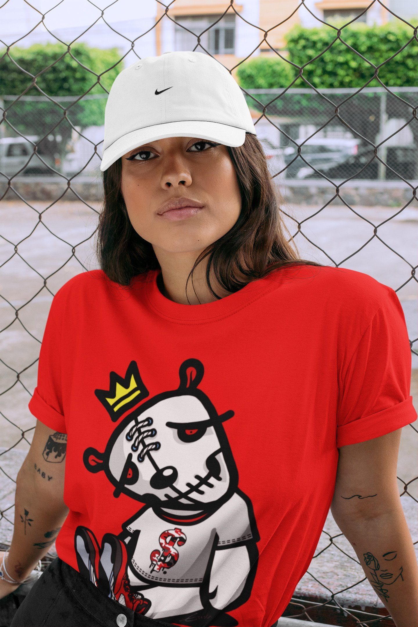 Dead Dolls Unisex Tops - Air Jordan 5 Raging Bull