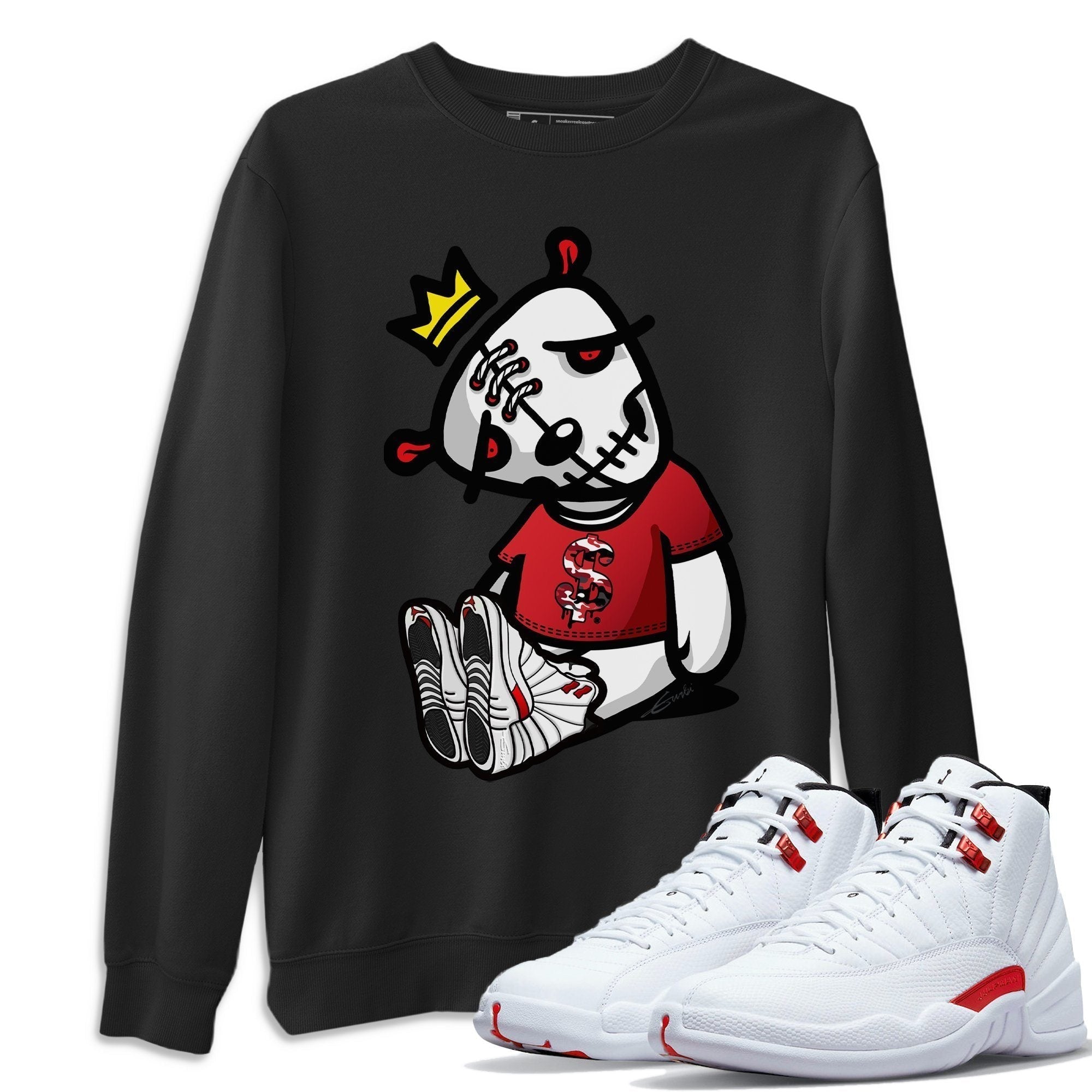 Dead Dolls Unisex Tops - Air Jordan 12 Twist