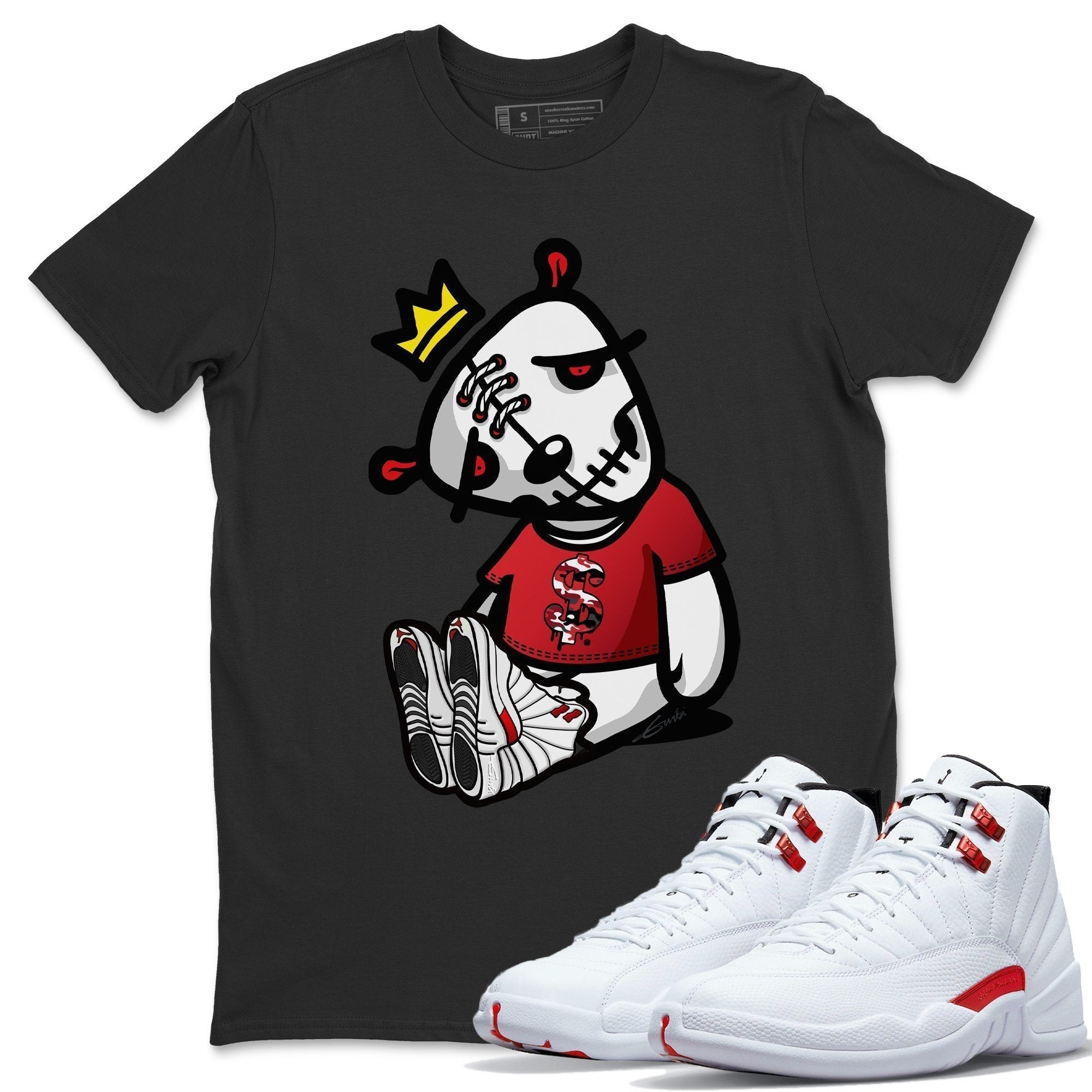 Dead Dolls Unisex Tops - Air Jordan 12 Twist