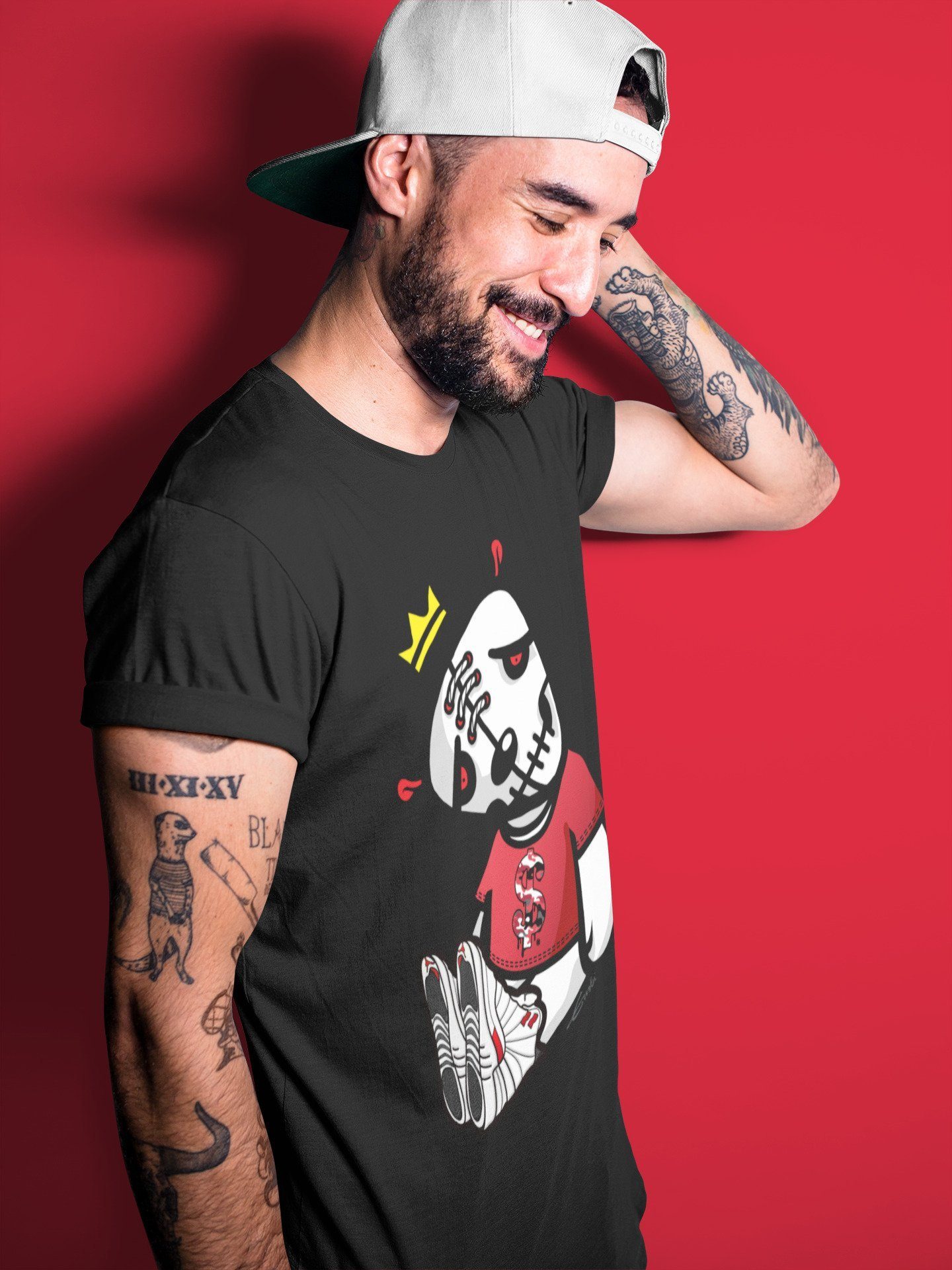 Dead Dolls Unisex Tops - Air Jordan 12 Twist