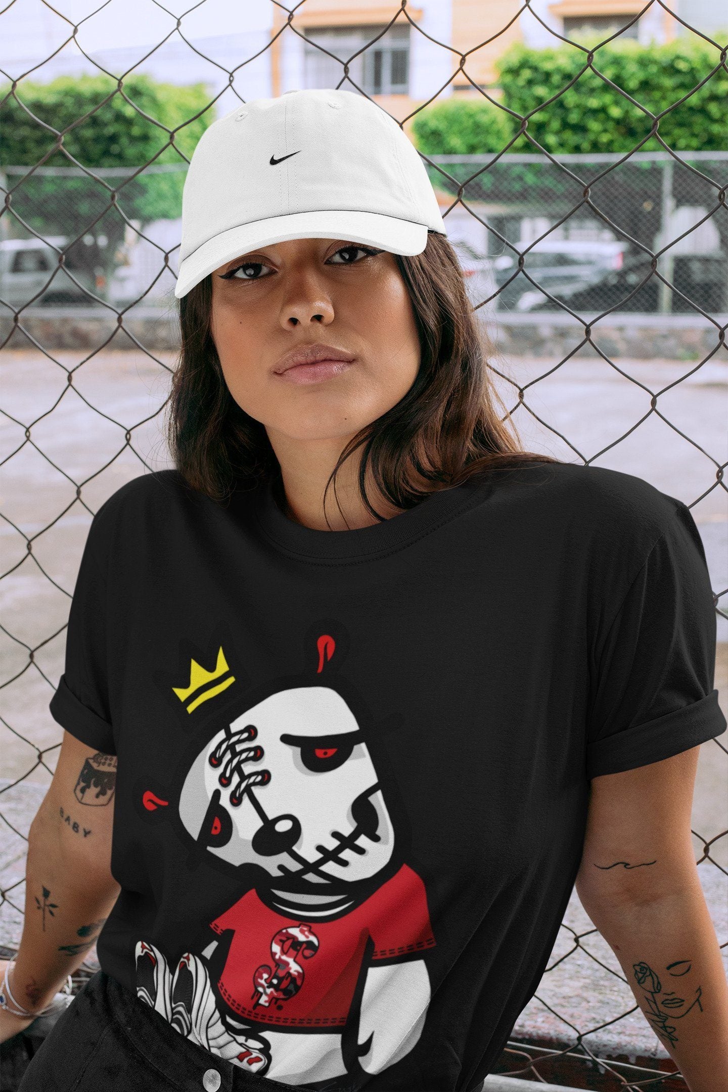 Dead Dolls Unisex Tops - Air Jordan 12 Twist