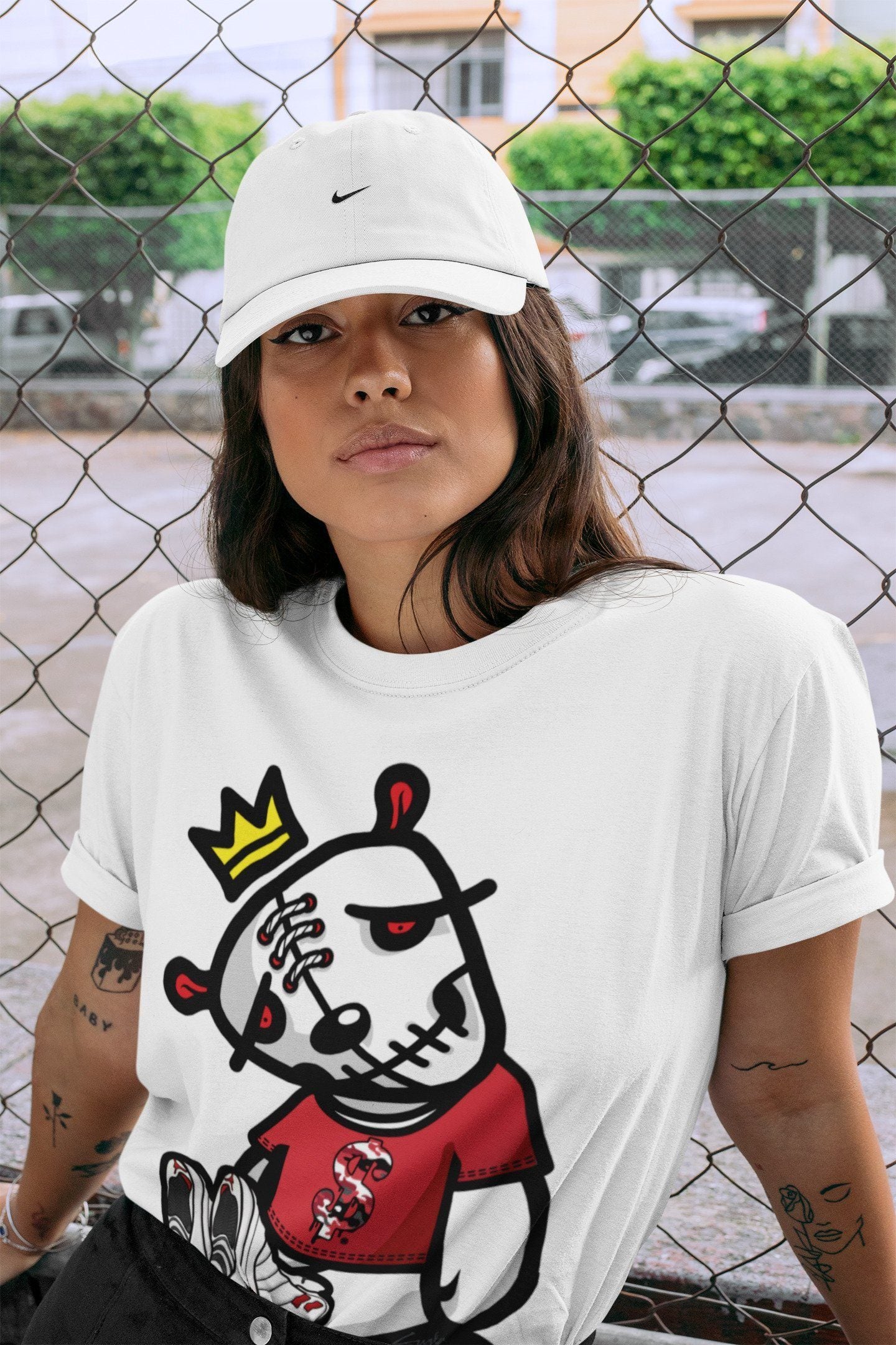 Dead Dolls Unisex Tops - Air Jordan 12 Twist