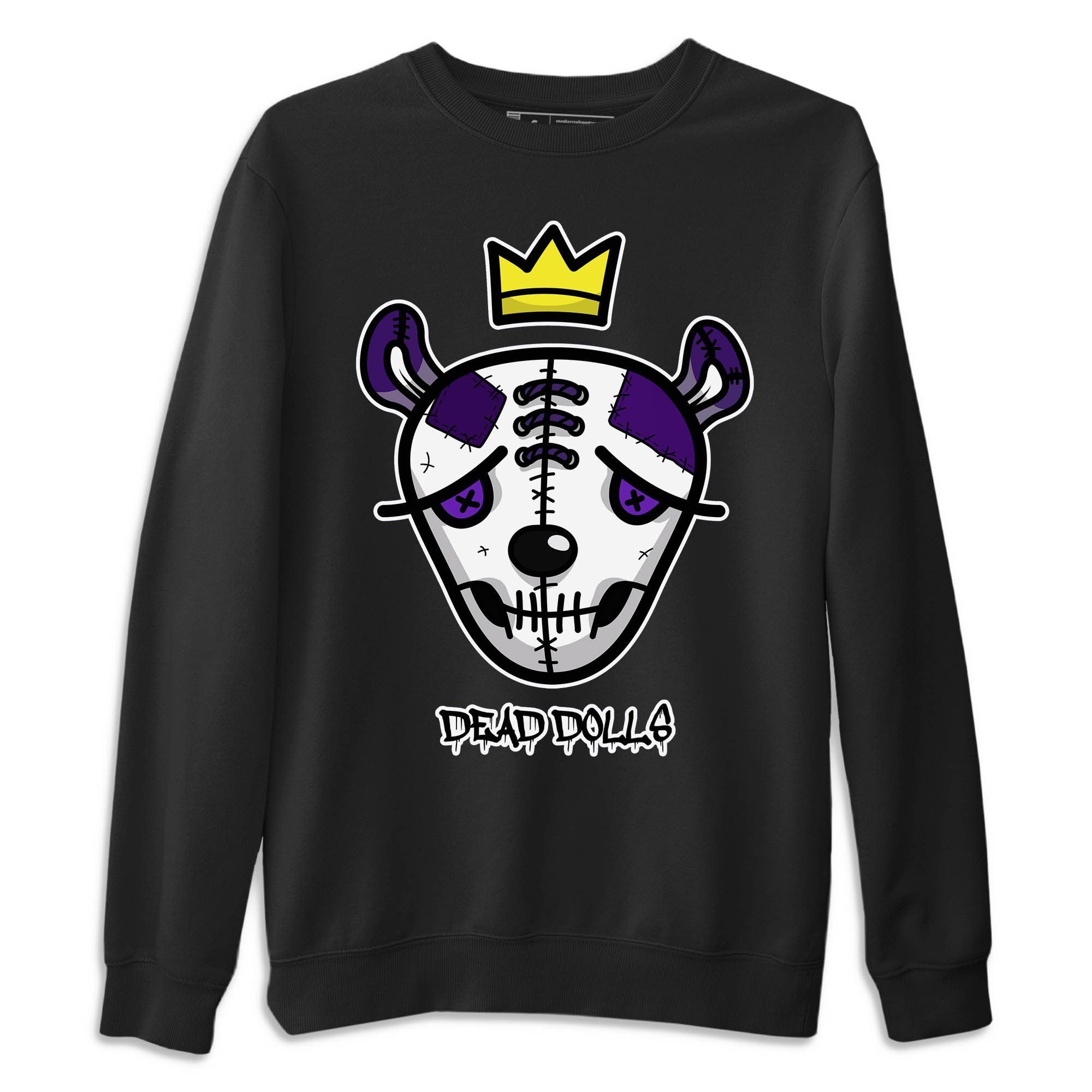 Dead Dolls Face Unisex Tops - Air Jordan 1 WMNS Court Purple