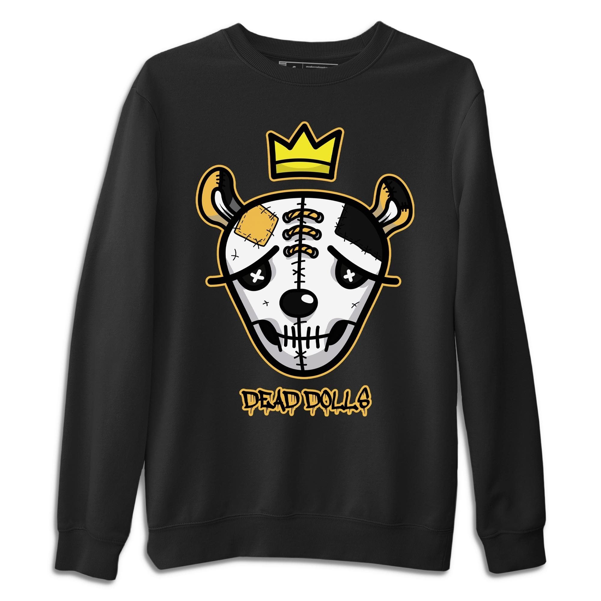 Dead Dolls Face Unisex Tops - Air Jordan 1 Pollen