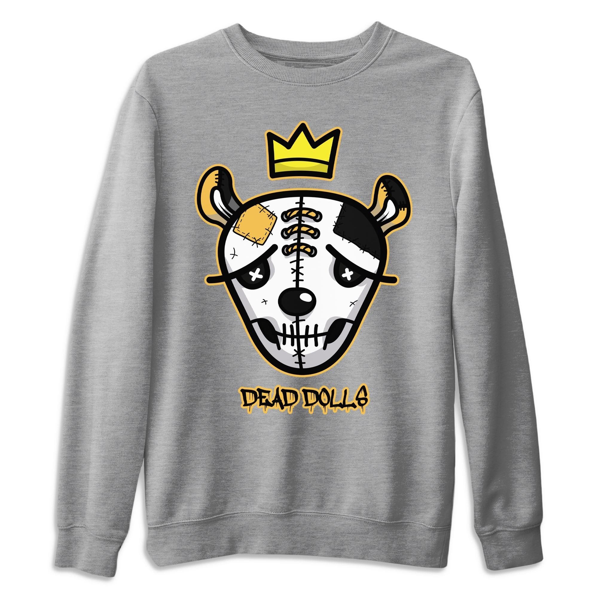 Dead Dolls Face Unisex Tops - Air Jordan 1 Pollen