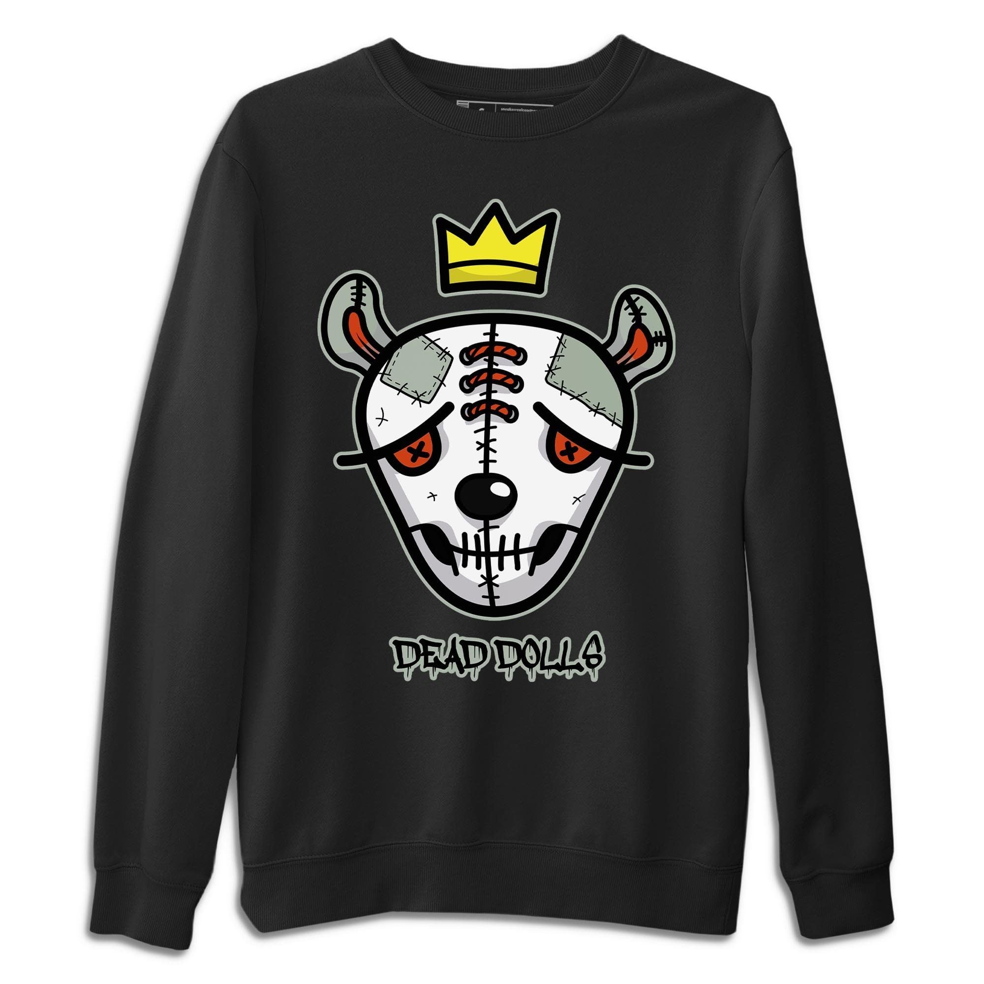 Dead Dolls Face Unisex Tops - Air Jordan 1 Seafoam