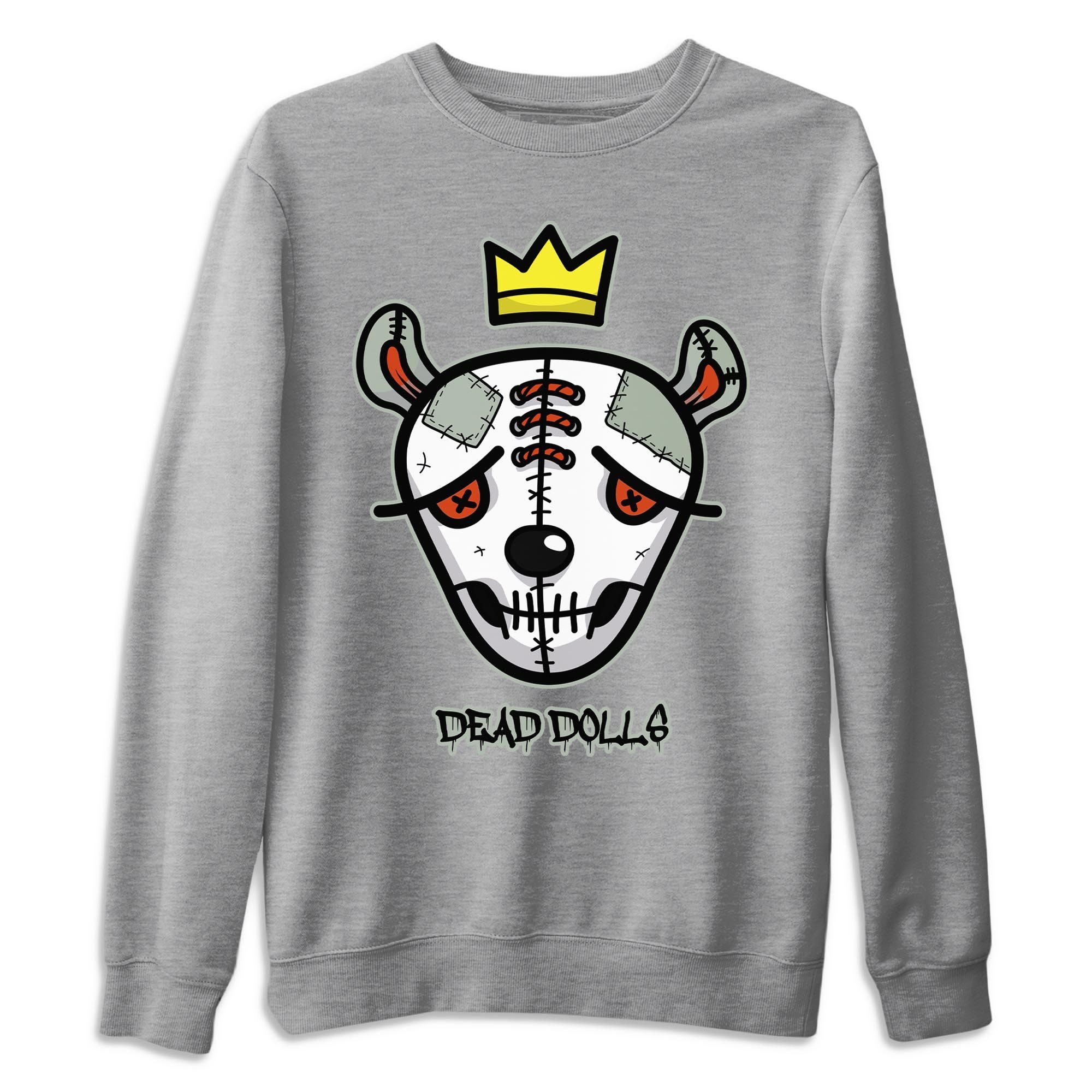 Dead Dolls Face Unisex Tops - Air Jordan 1 Seafoam