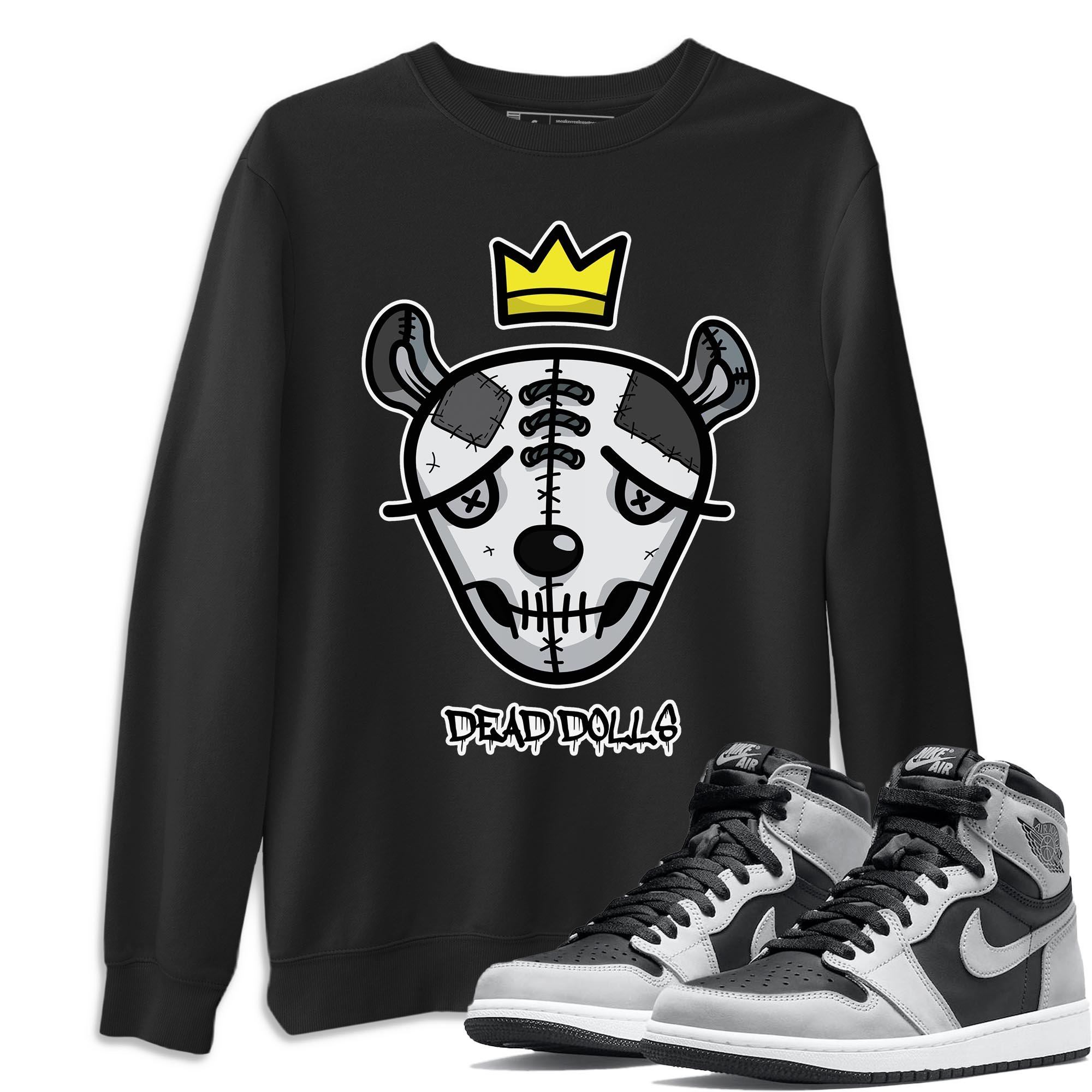 Dead Dolls Face Unisex Tops - Air Jordan 1 Shadow 2.0