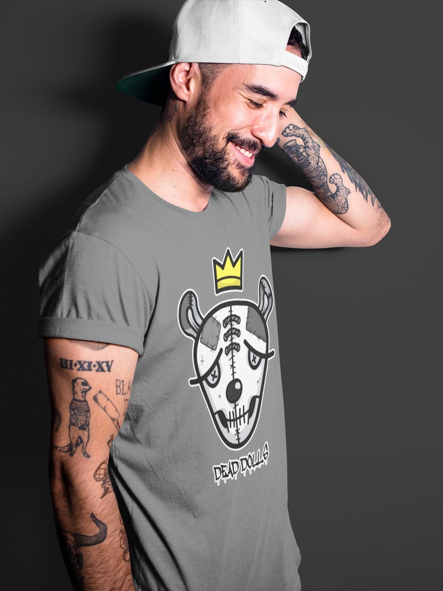 Dead Dolls Face Unisex Tops - Air Jordan 1 Shadow 2.0