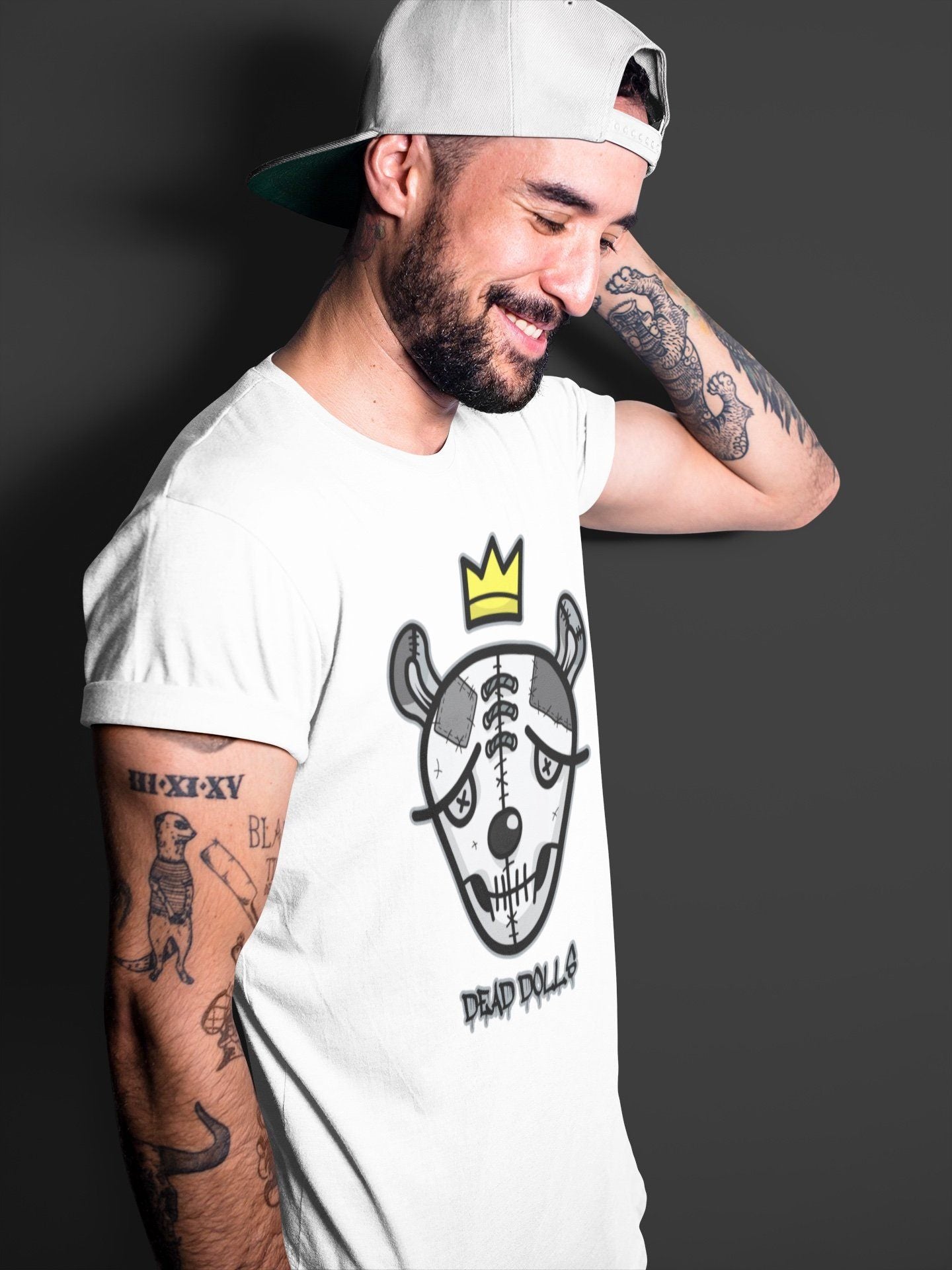 Dead Dolls Face Unisex Tops - Air Jordan 1 Shadow 2.0