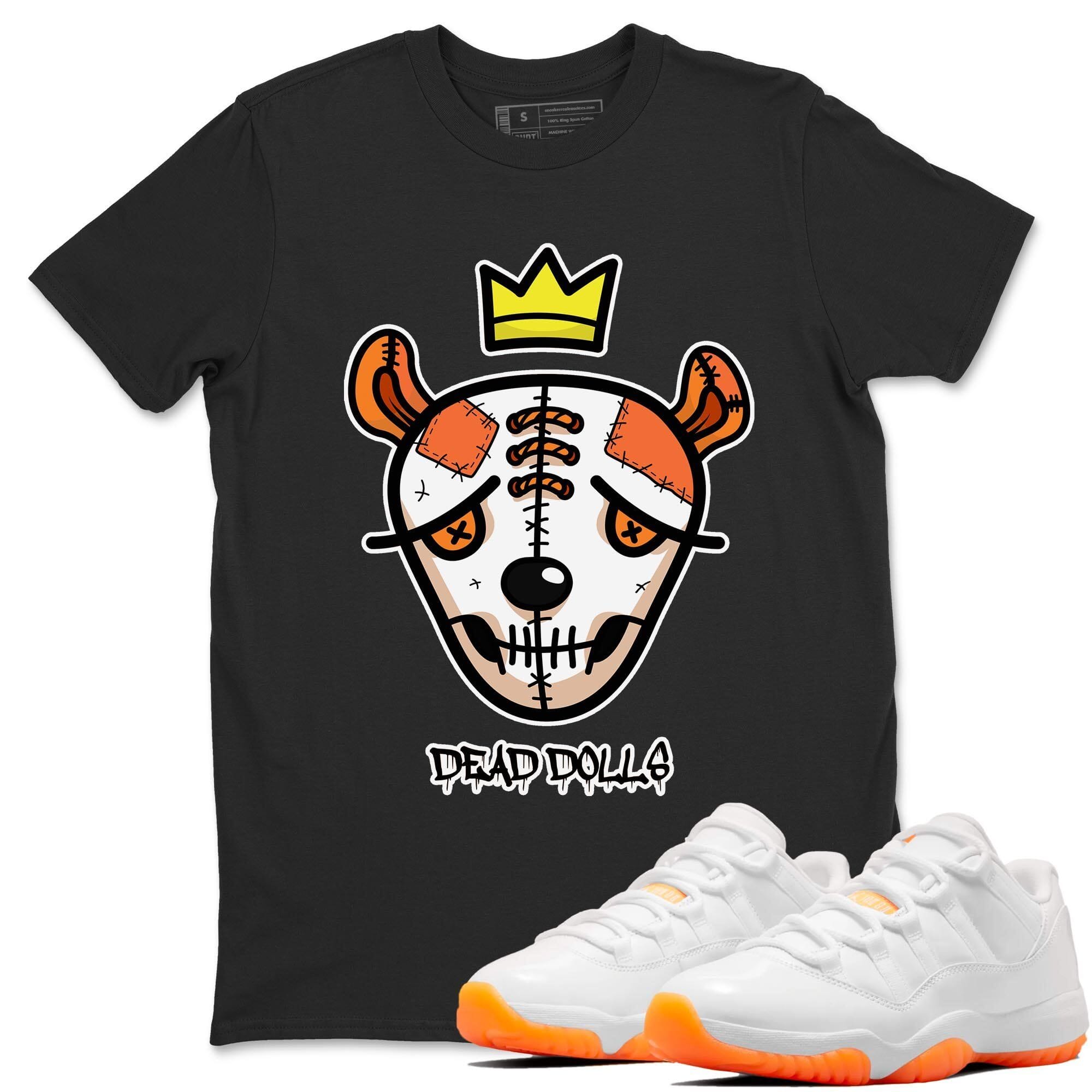 Dead Dolls Face Unisex Tops - Air Jordan 11 Citrus