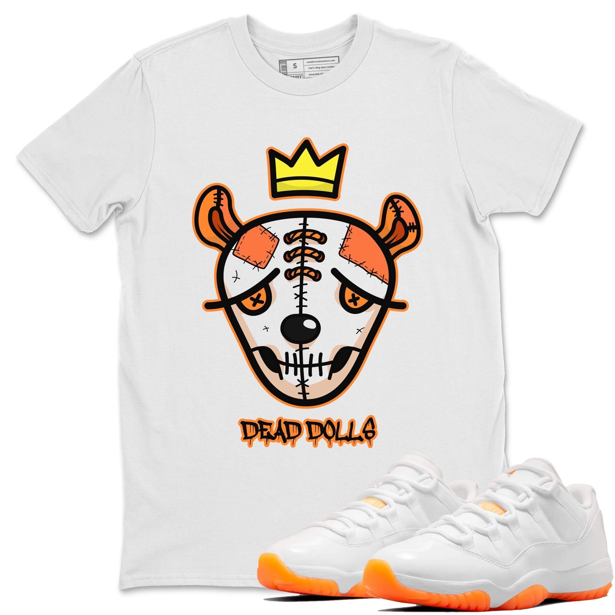 Dead Dolls Face Unisex Tops - Air Jordan 11 Citrus