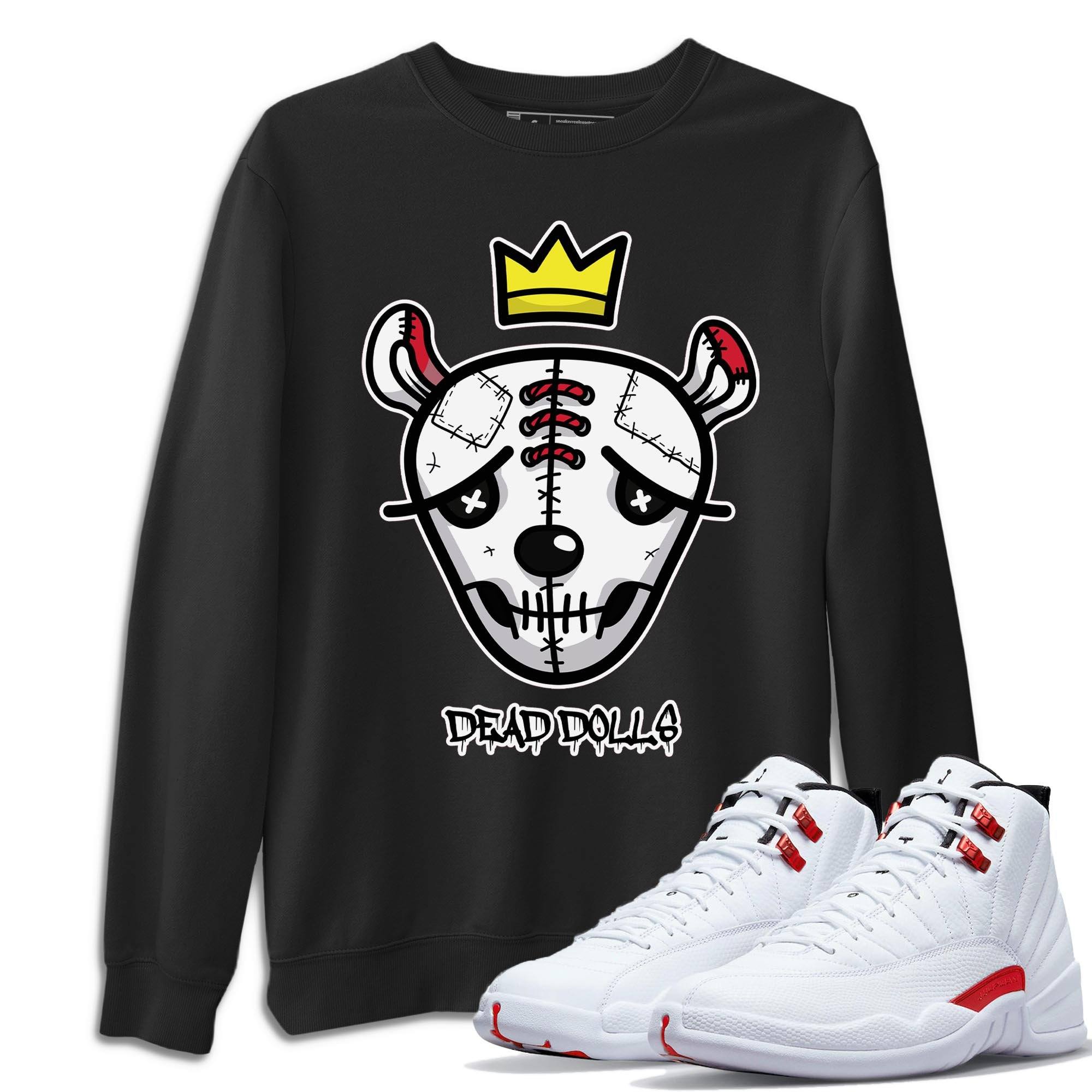 Dead Dolls Face Unisex Tops - Air Jordan 12 Twist