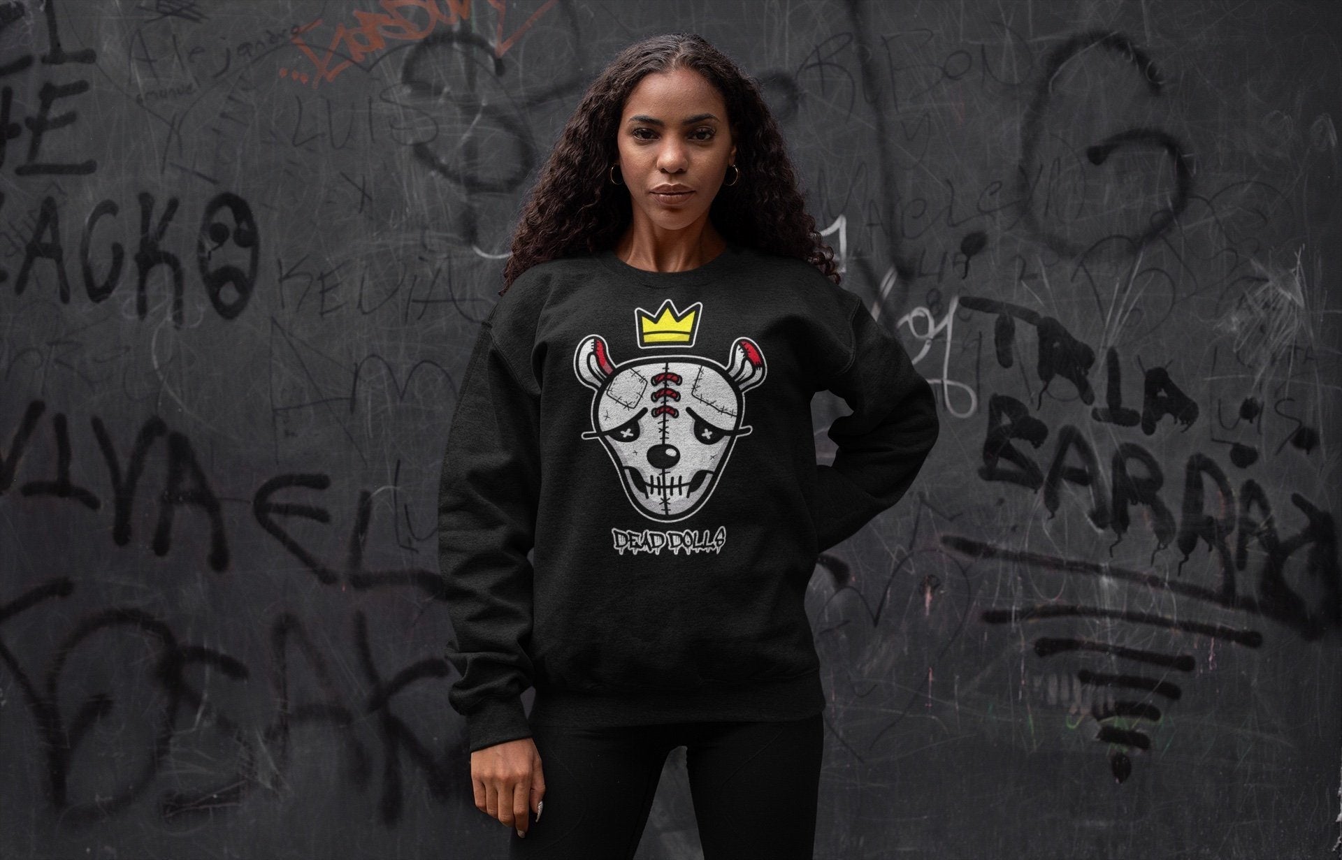 Dead Dolls Face Unisex Tops - Air Jordan 12 Twist