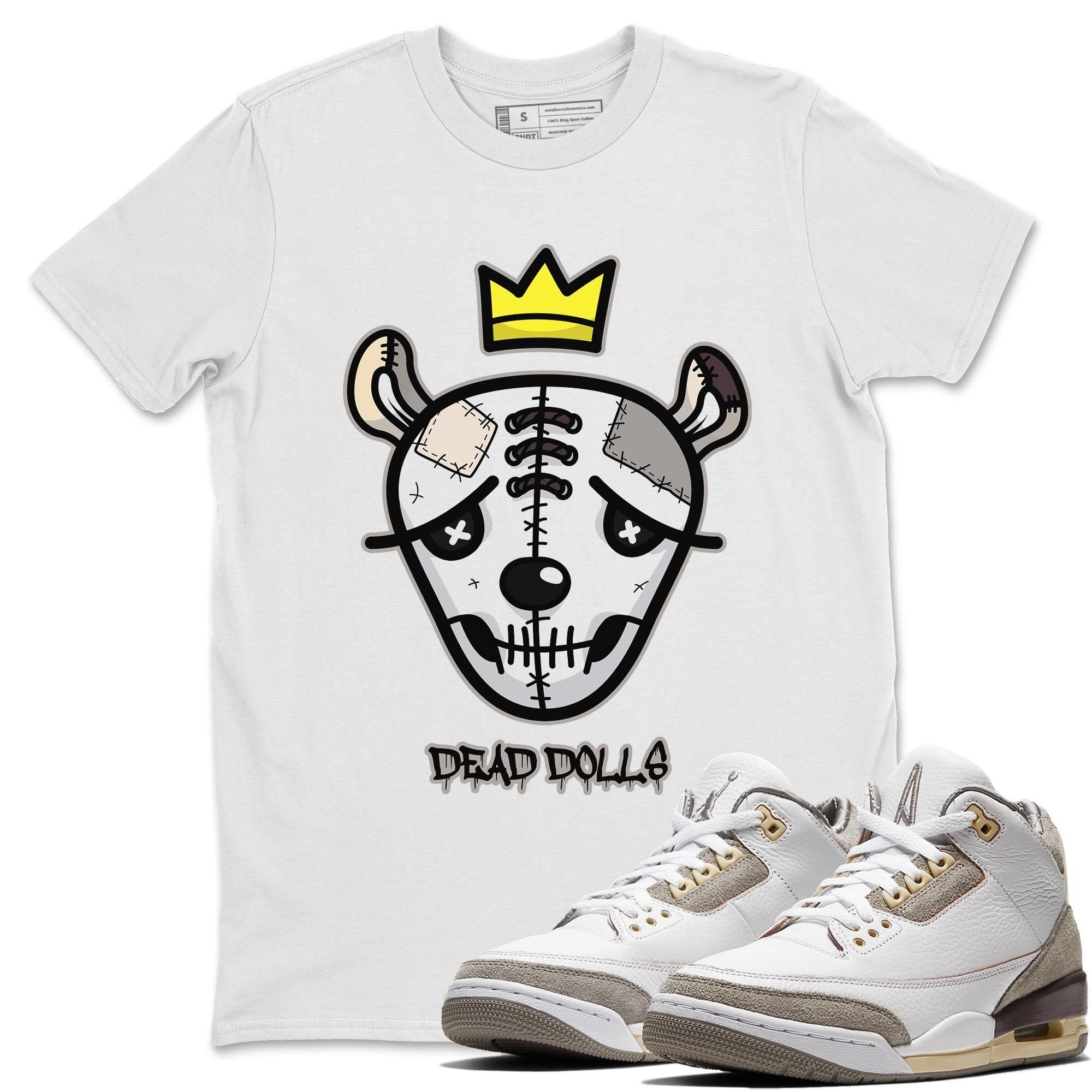 Dead Dolls Face Unisex Tops - Air Jordan 3 A Ma Maniere