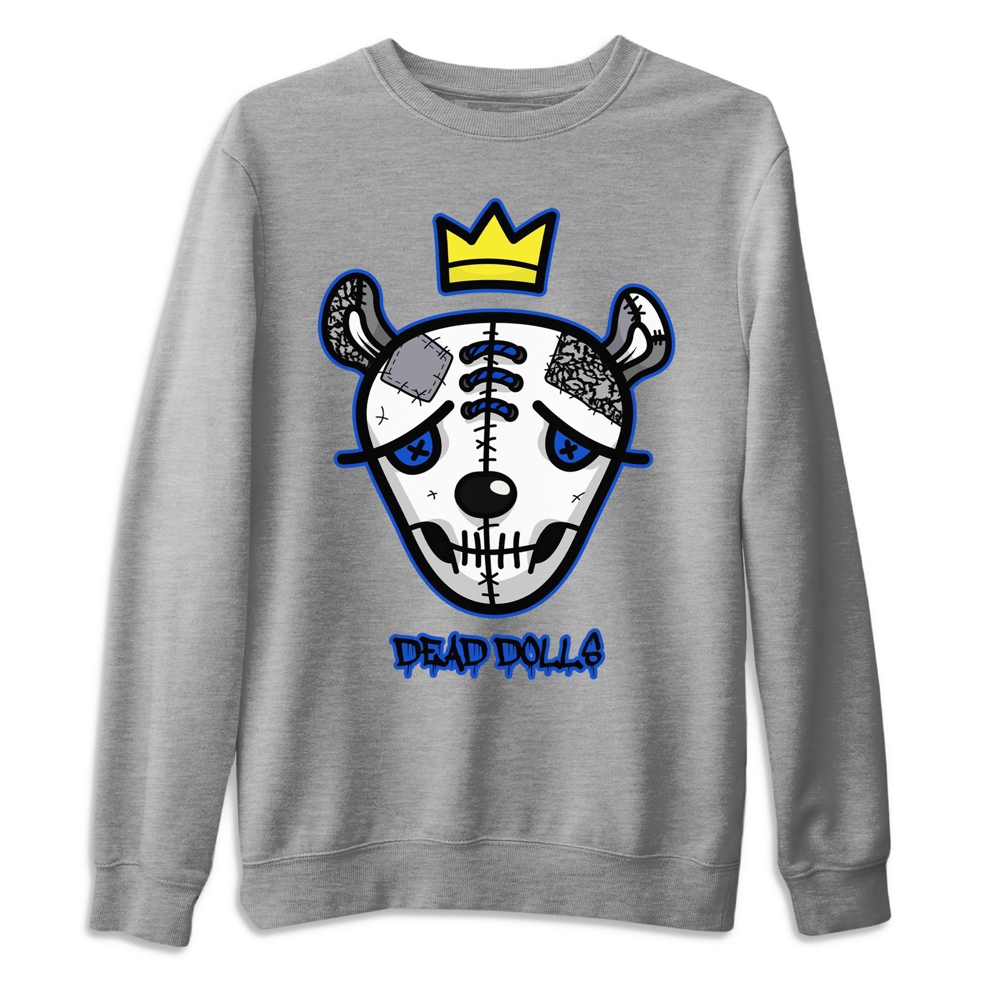 Dead Dolls Face Unisex Tops - Air Jordan 3 Racer Blue