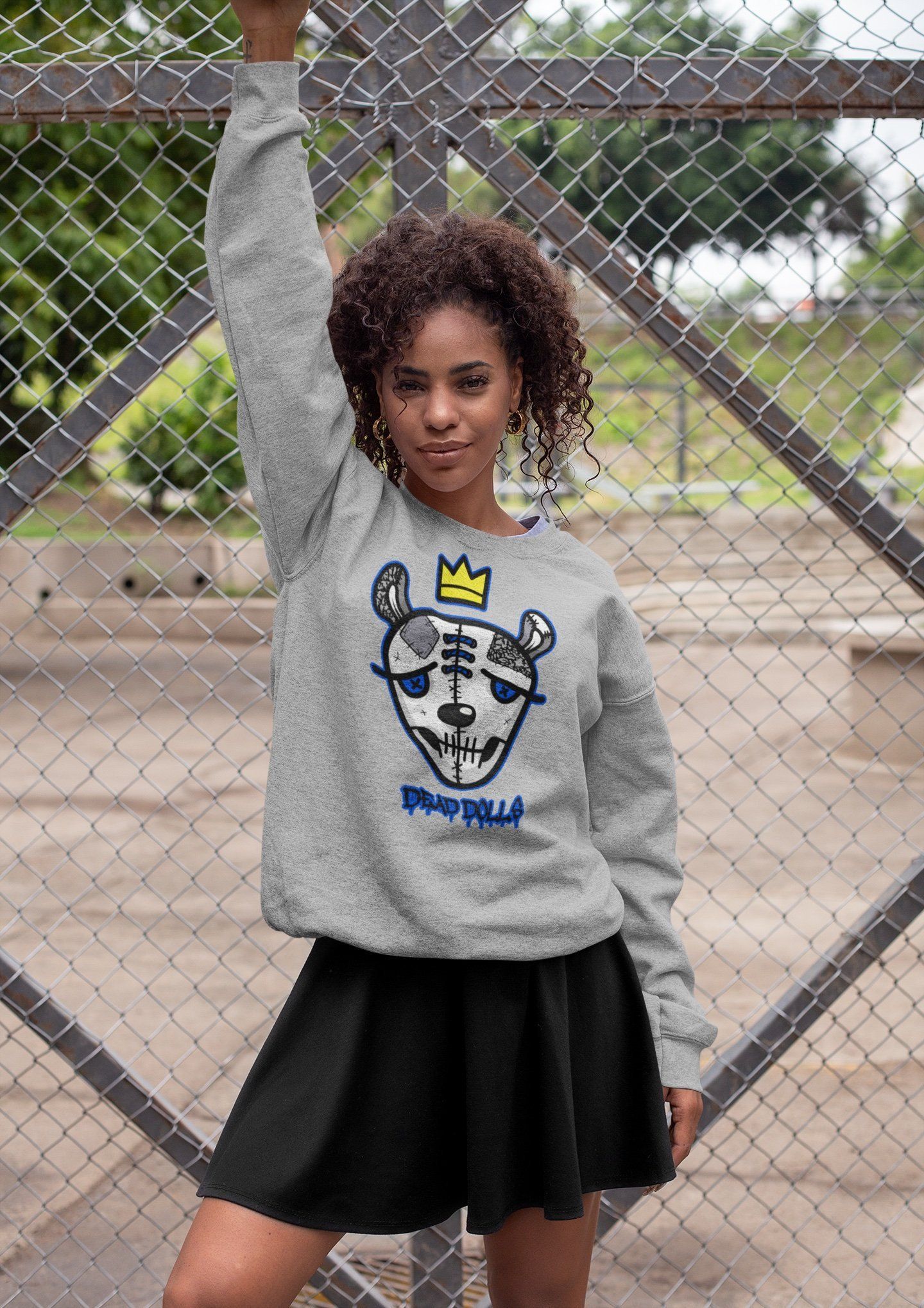 Dead Dolls Face Unisex Tops - Air Jordan 3 Racer Blue
