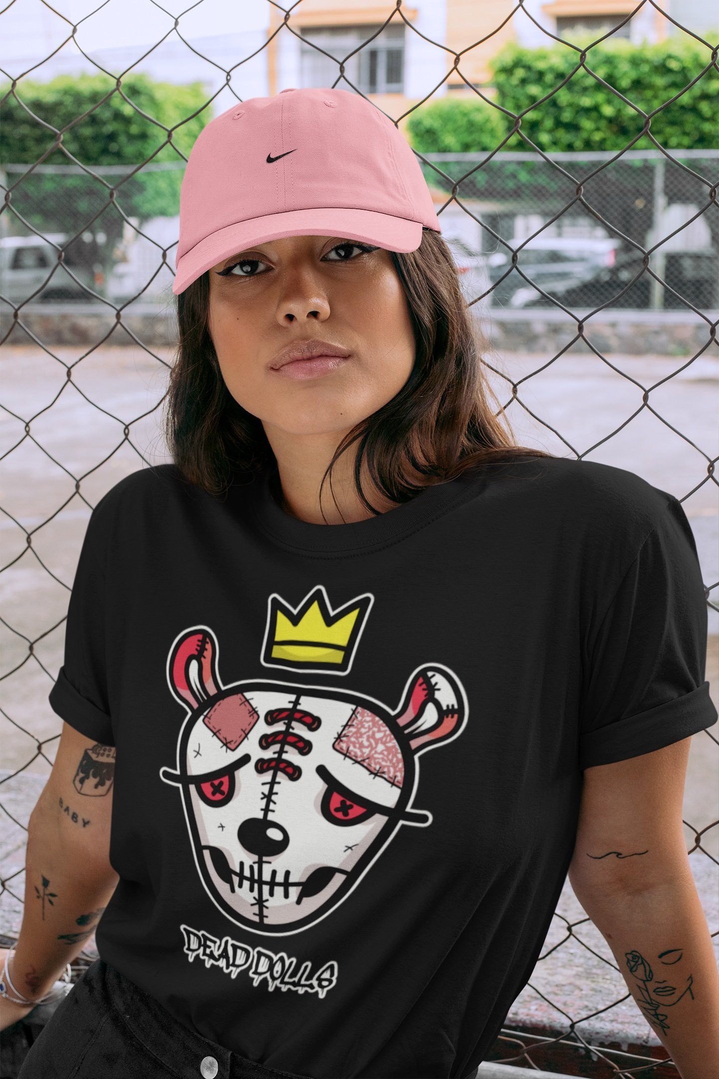 Dead Dolls Face Unisex Tops - Air Jordan 3 Rust Pink
