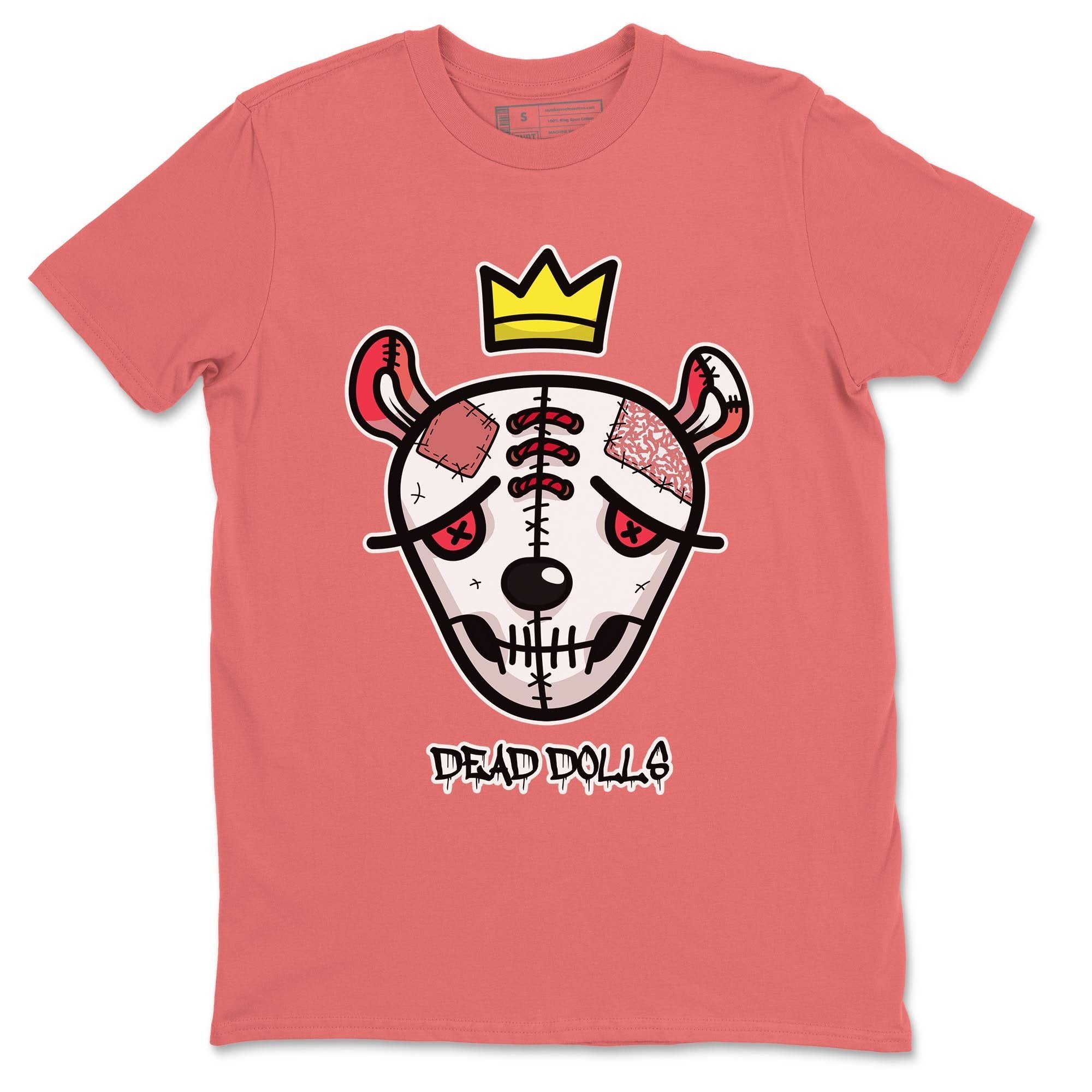 Dead Dolls Face Unisex Tops - Air Jordan 3 Rust Pink