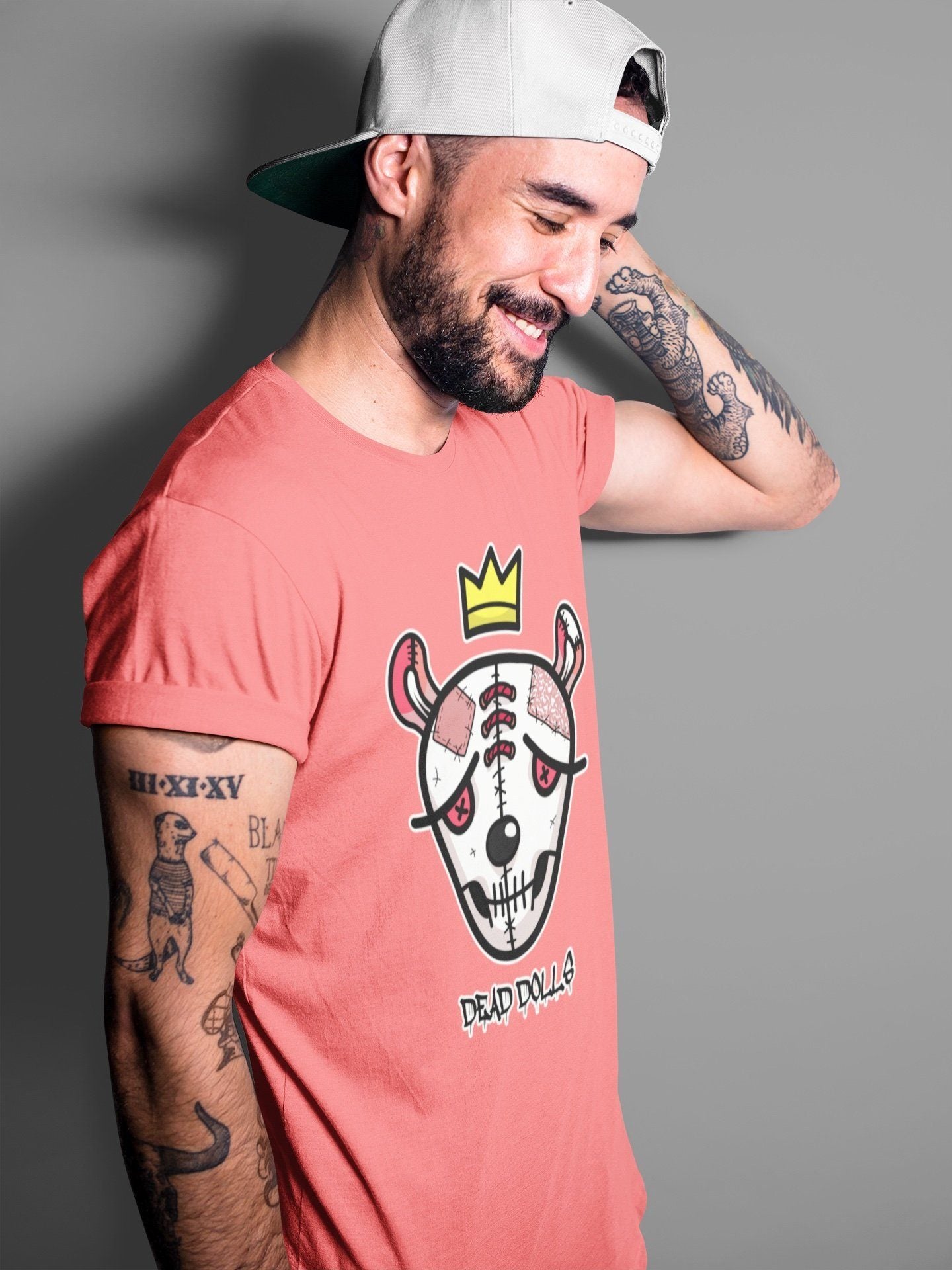 Dead Dolls Face Unisex Tops - Air Jordan 3 Rust Pink