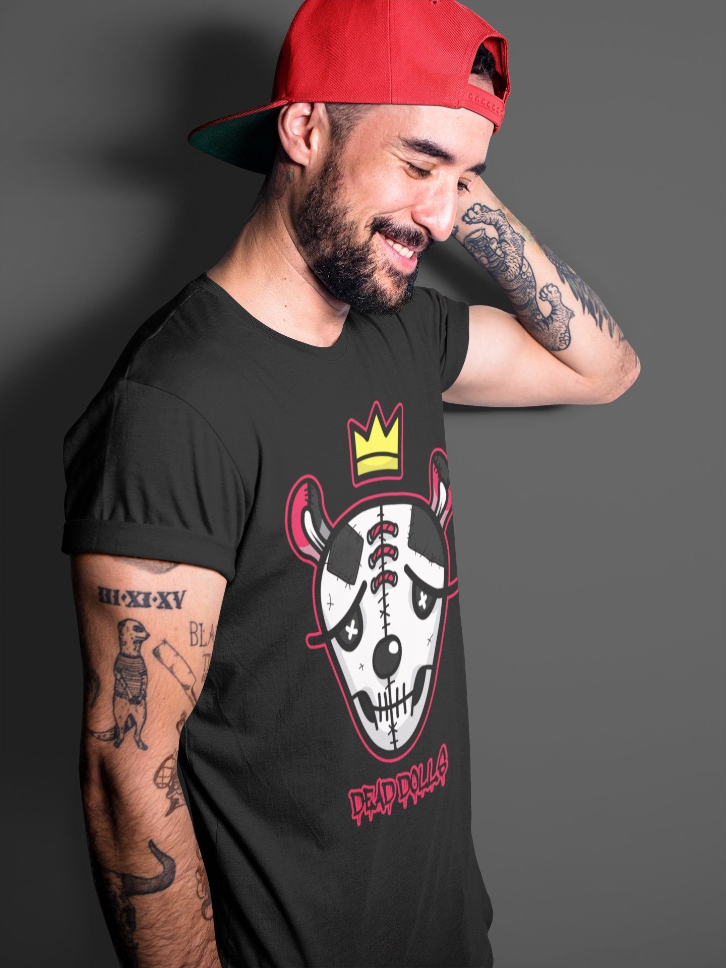 Dead Dolls Face Unisex Tops - Air Jordan 4 Red Thunder