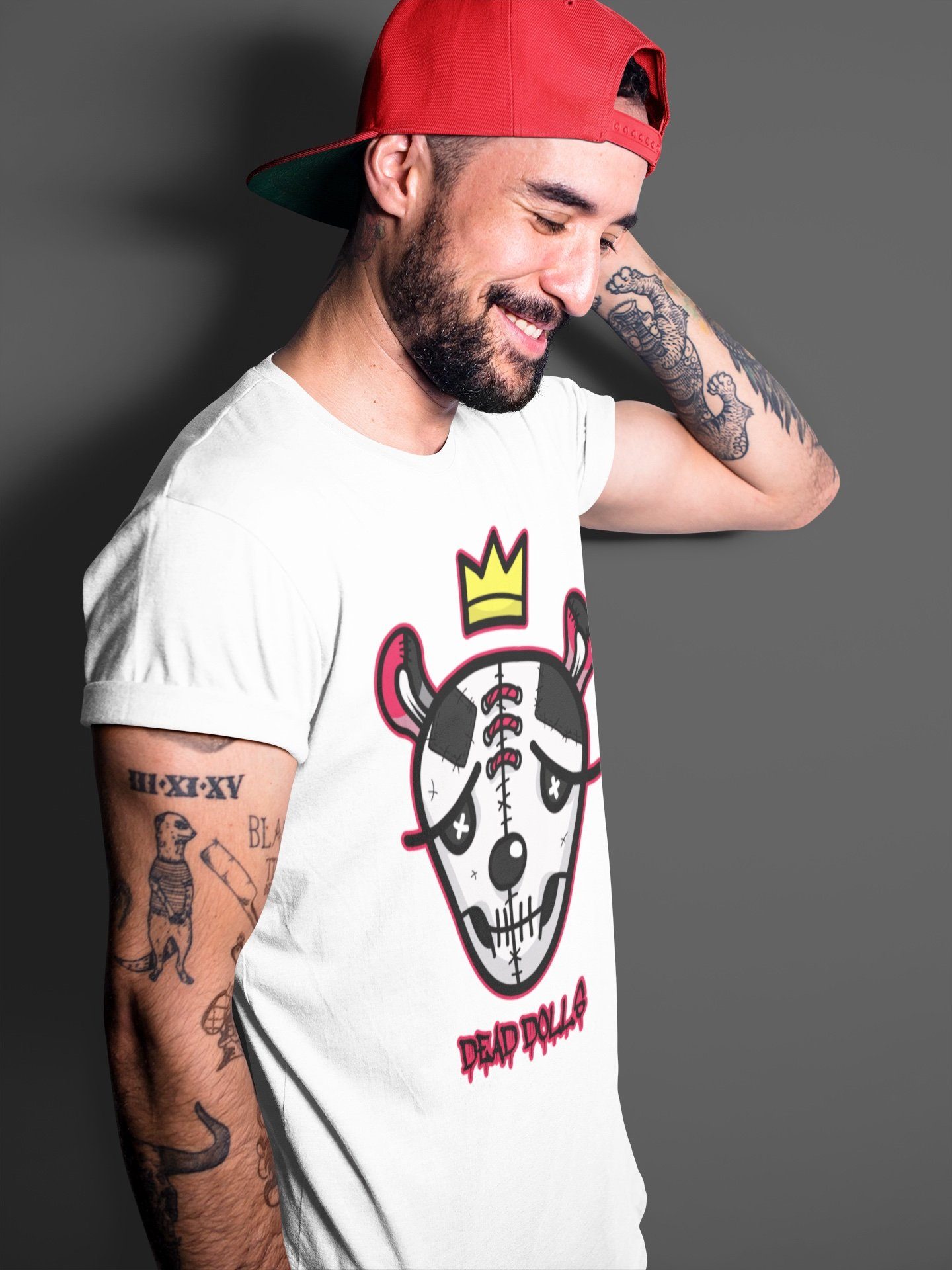 Dead Dolls Face Unisex Tops - Air Jordan 4 Red Thunder