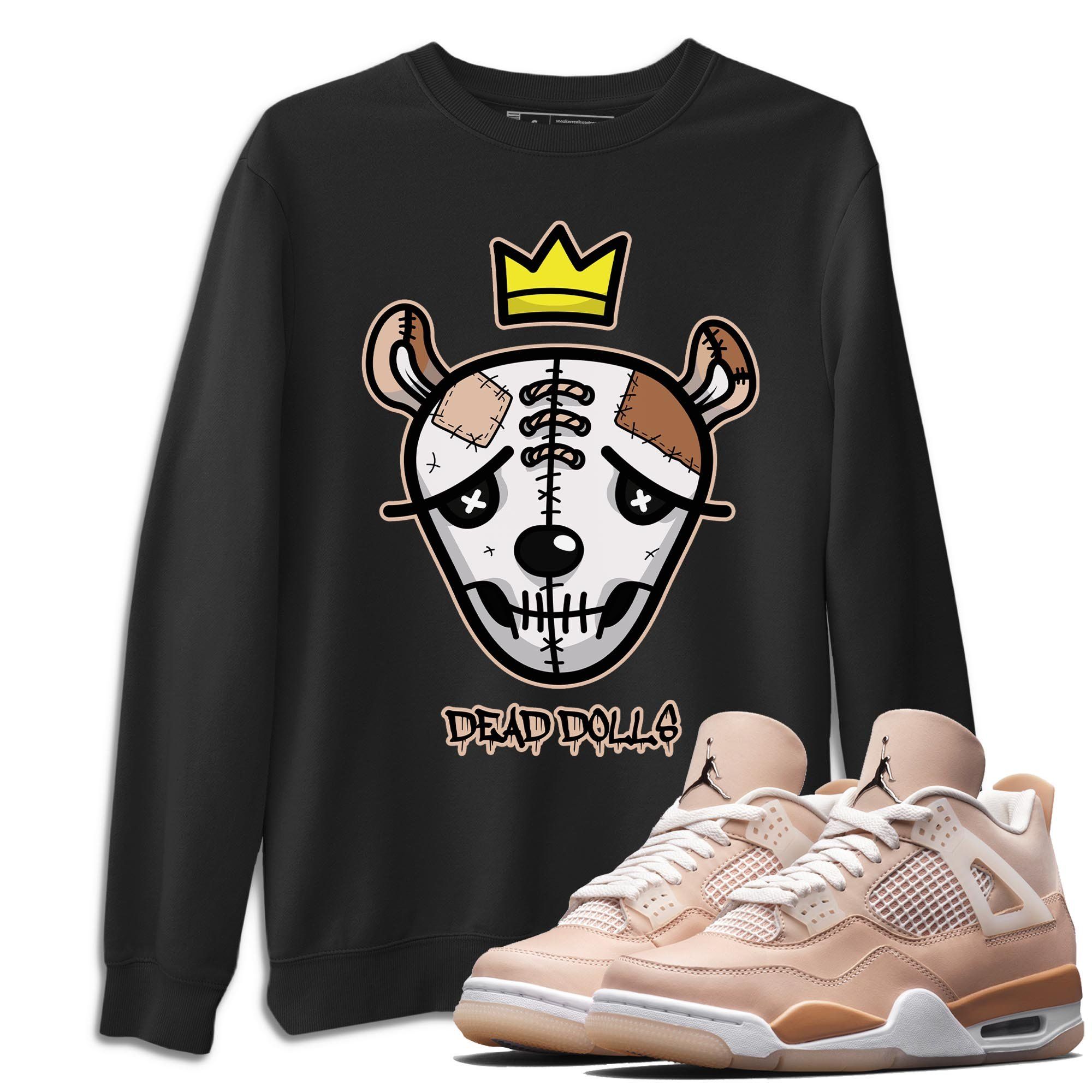Dead Dolls Face Unisex Tops - Air Jordan 4 Shimmer