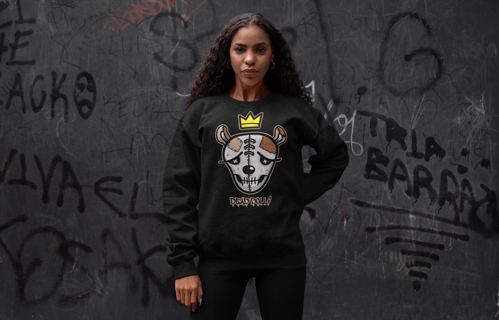 Dead Dolls Face Unisex Tops - Air Jordan 4 Shimmer