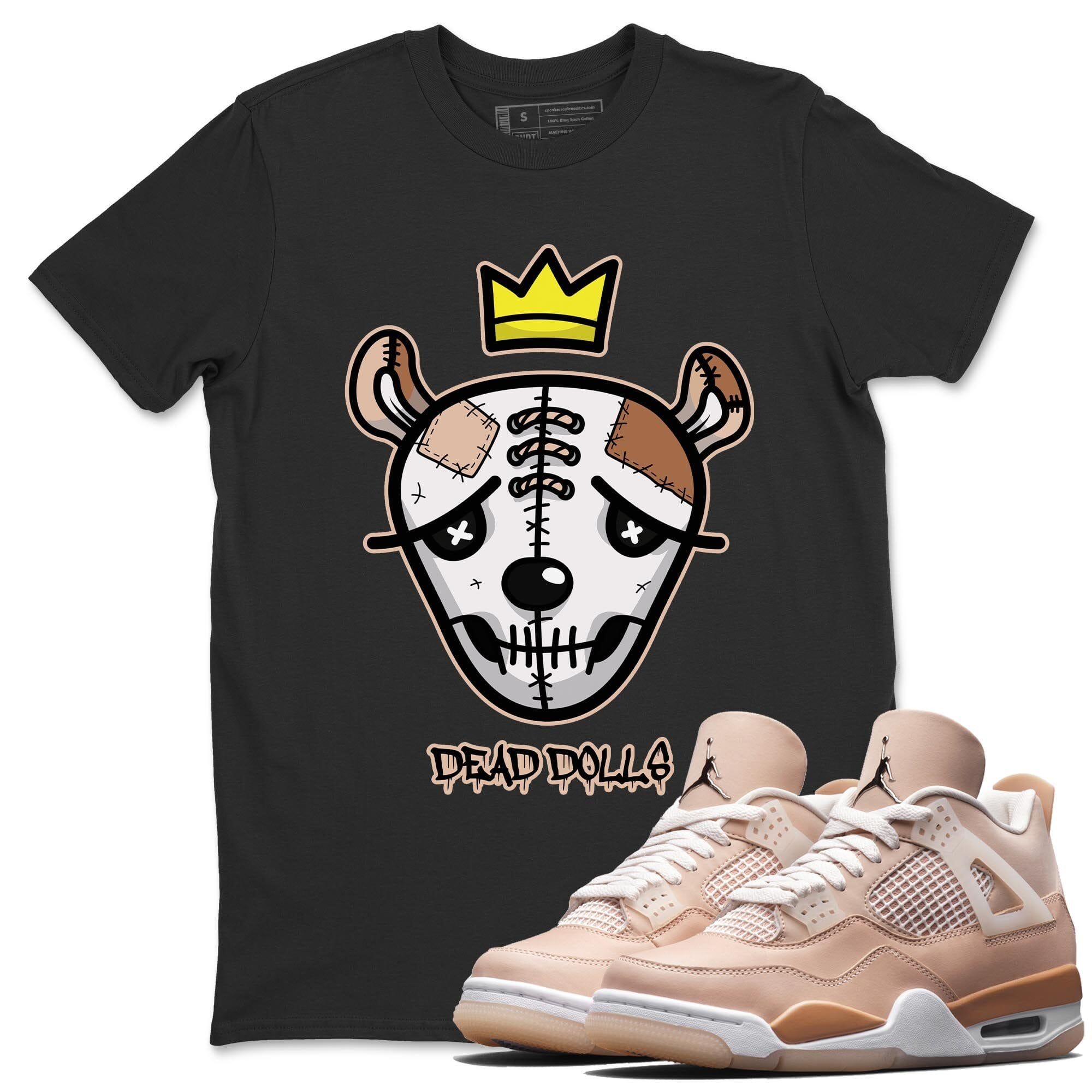 Dead Dolls Face Unisex Tops - Air Jordan 4 Shimmer