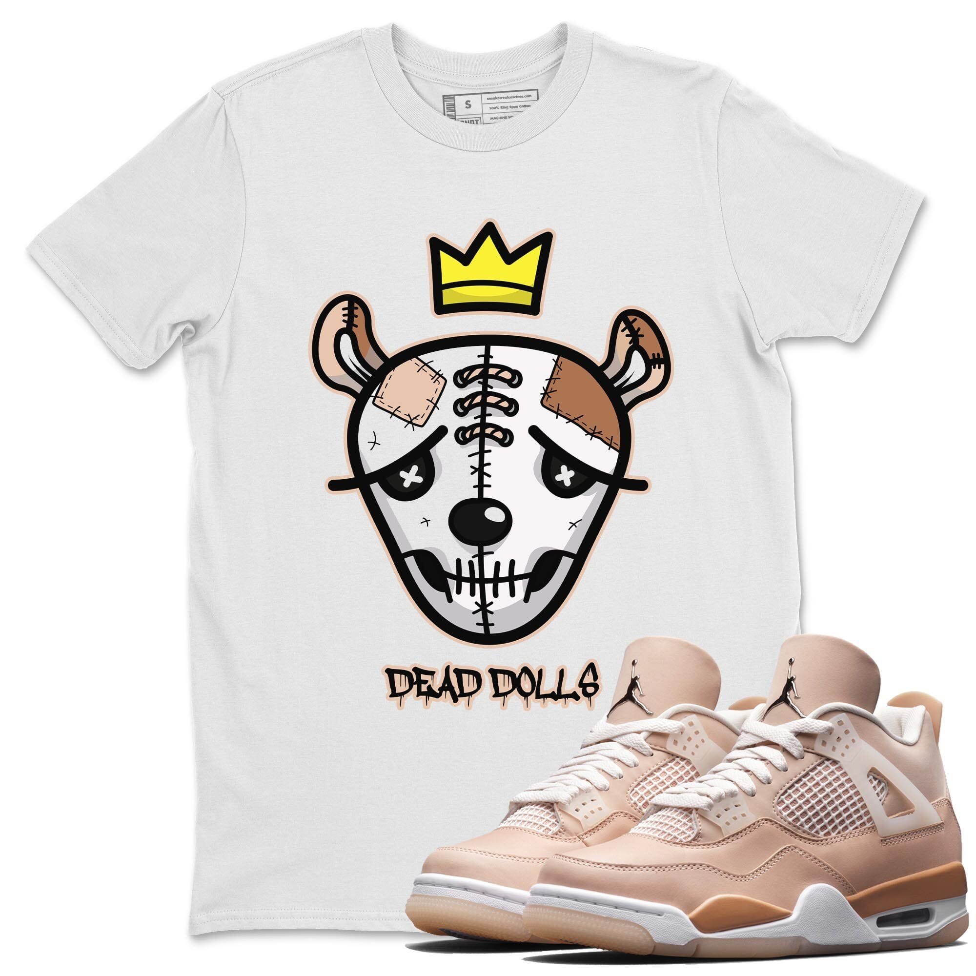Dead Dolls Face Unisex Tops - Air Jordan 4 Shimmer